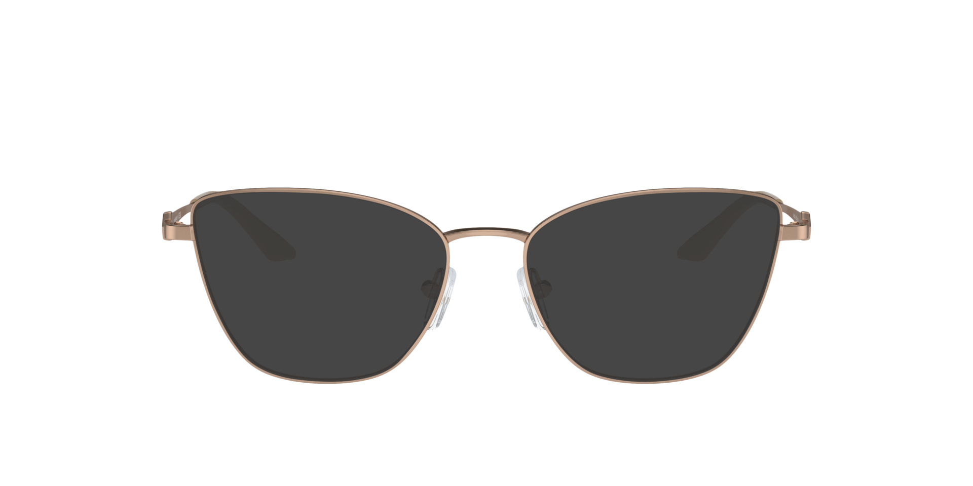 AX1063 Shiny Rose Gold MetalEyeglass Frames for Glasses Direct, with Tinted Lenses