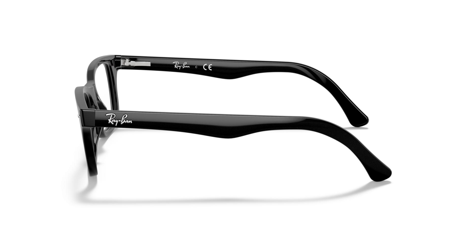 RB5228 Black AcetateEyeglass Frames for Glasses Direct, Side View