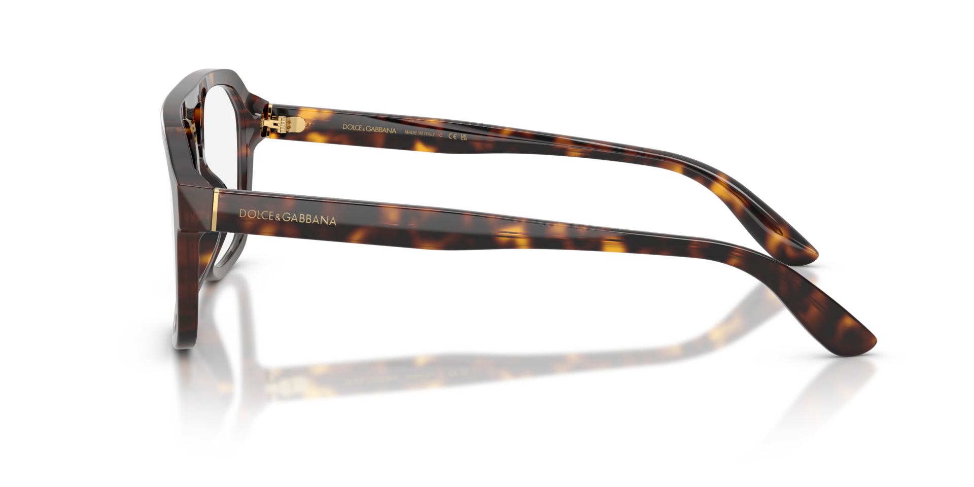 DG3452 Havana AcetateEyeglass Frames for Glasses Direct, Side View
