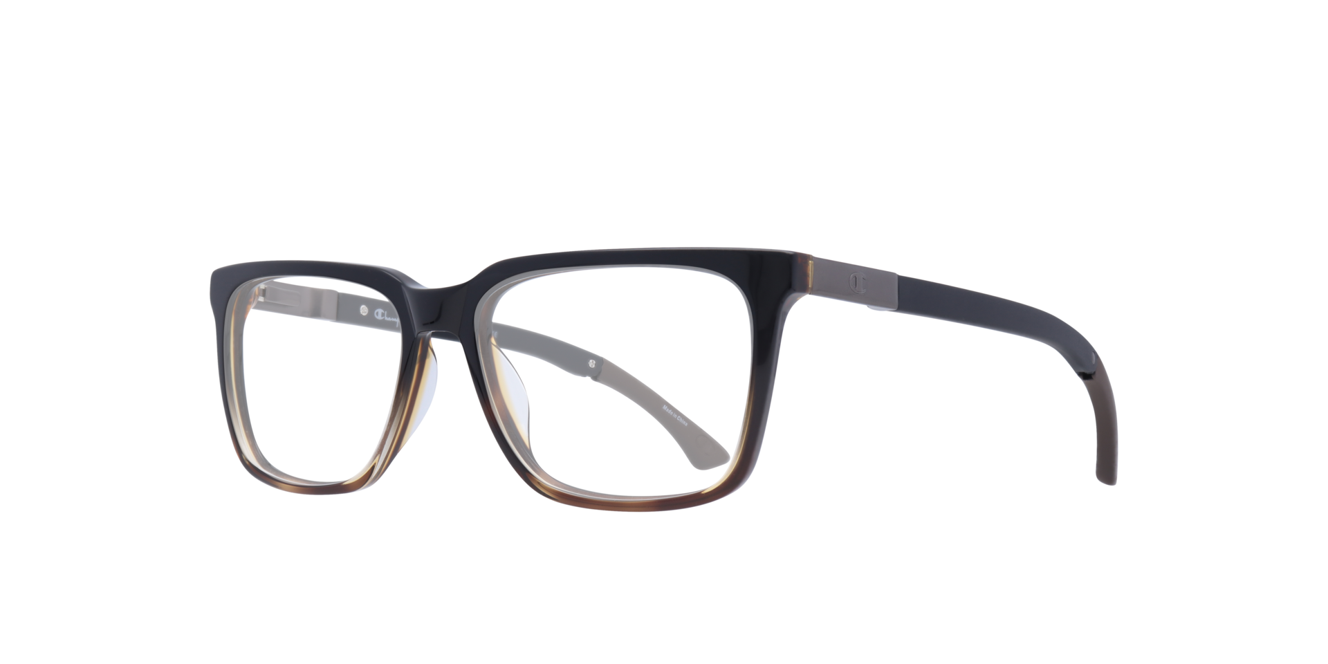 CUZONE200 Black Tortoise AcetateEyeglass Frames for Glasses Direct, Angle View