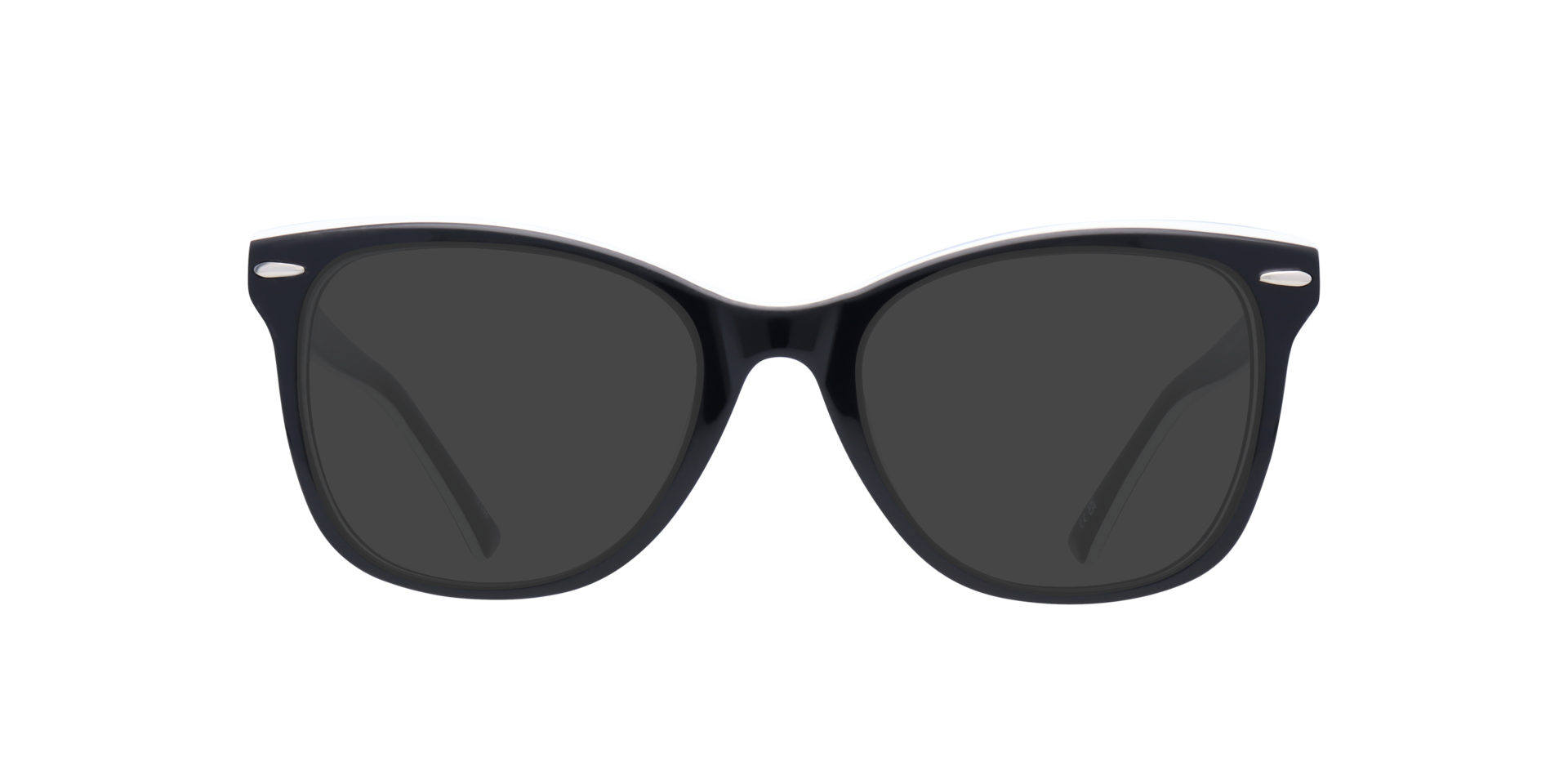 Grazia Black & White & Black AcetateEyeglass Frames for Glasses Direct, with Tinted Lenses