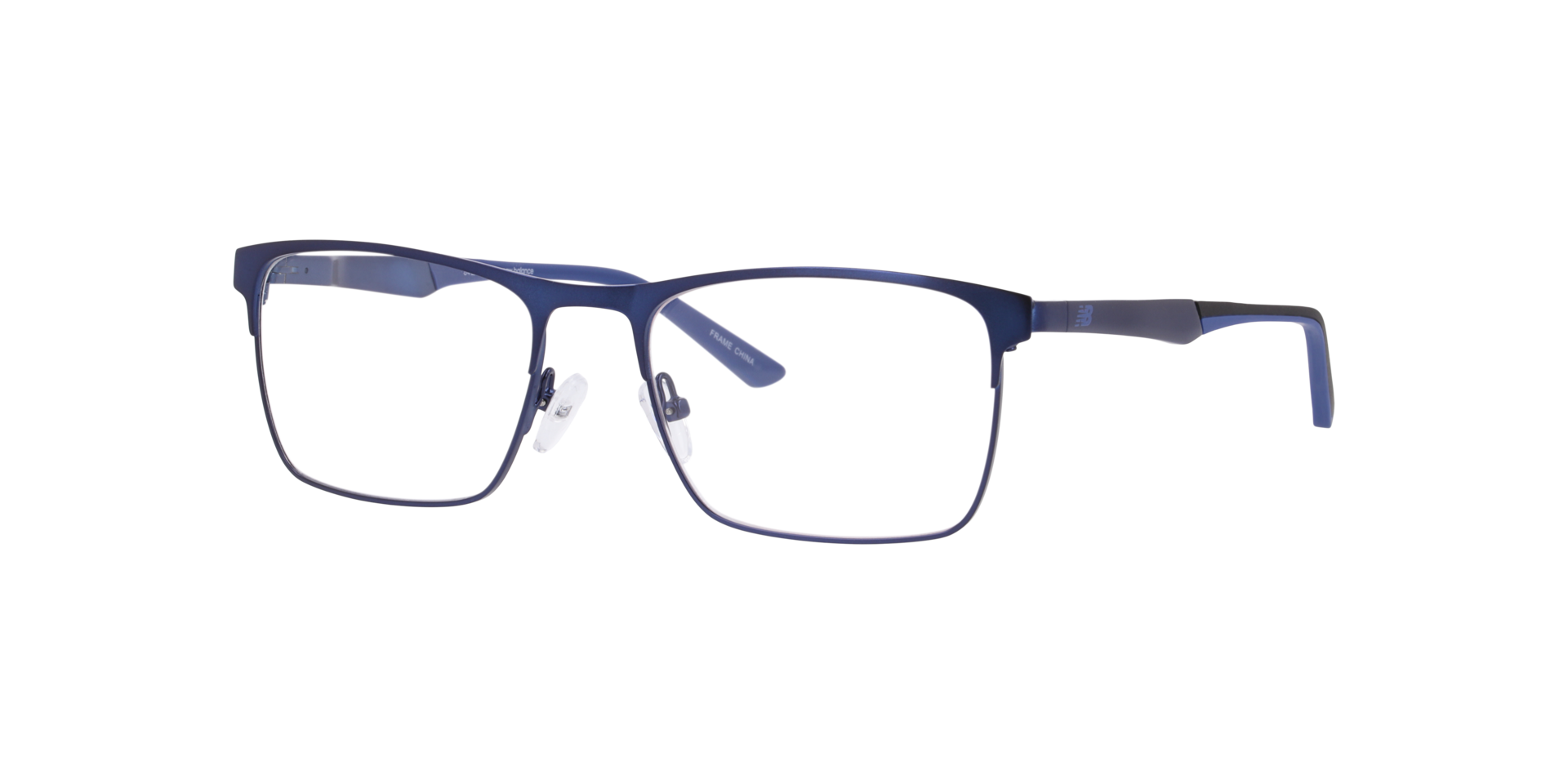 Nb4192 Blue MetalEyeglass Frames for Glasses Direct, Angle View