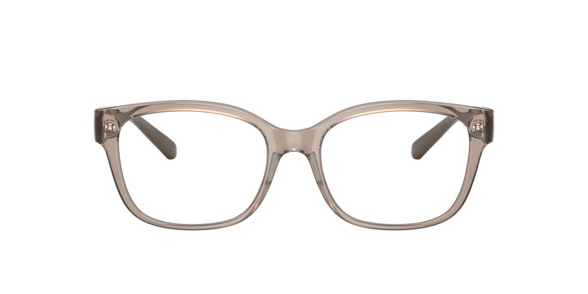 Shiny Transparent Tundra rectangle Plastic eyeglasses Online - Full Rim - AX3098