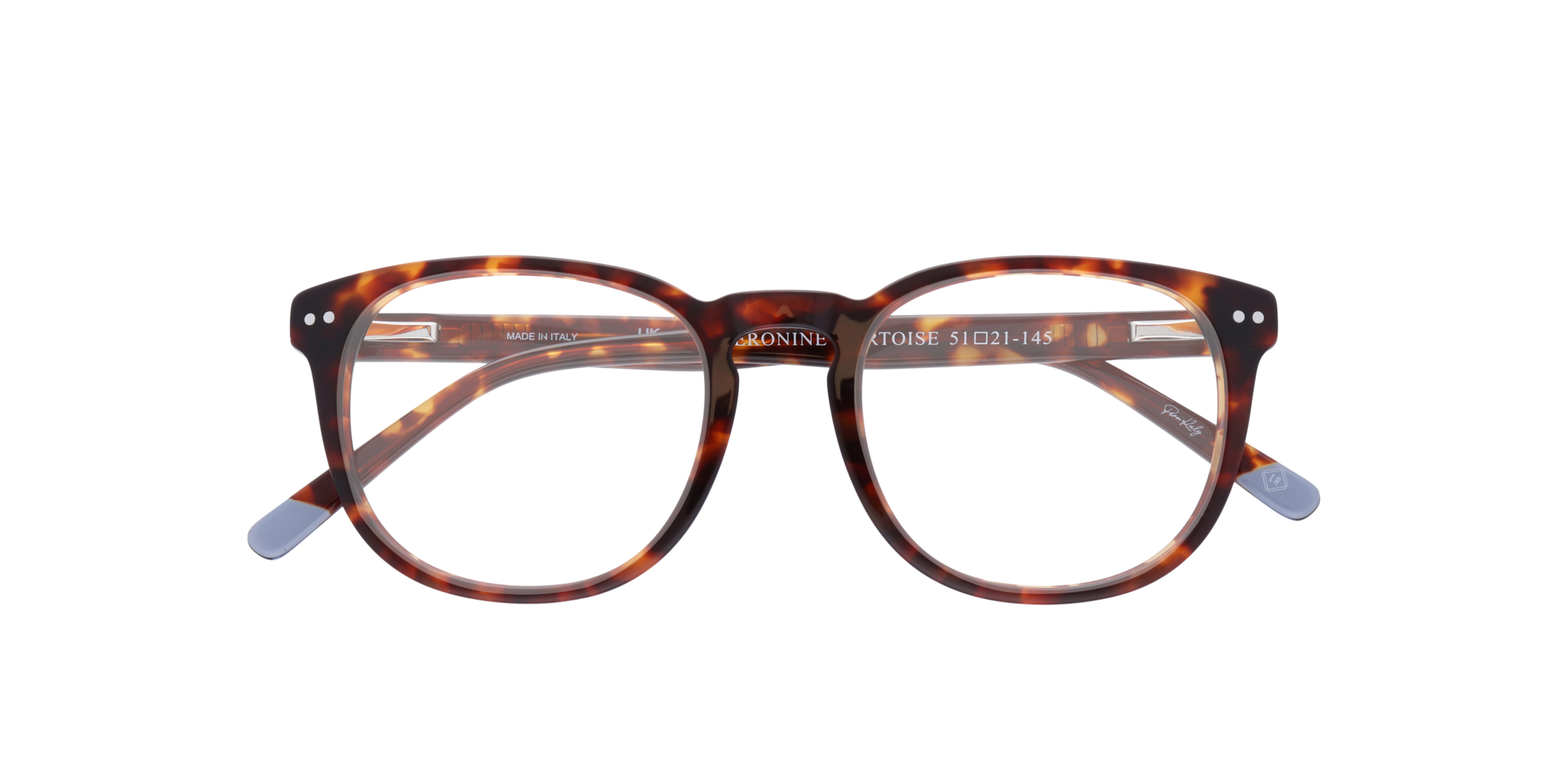 ZERONINE Tortoise AcetateEyeglass Frames for Glasses Direct, Closed View