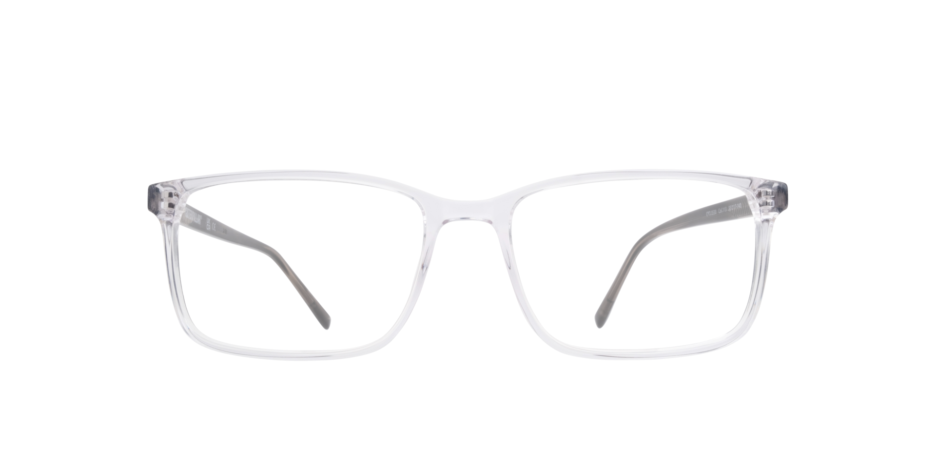 CPO 3530 Grey MetalEyeglass Frames for Glasses Direct, Front View