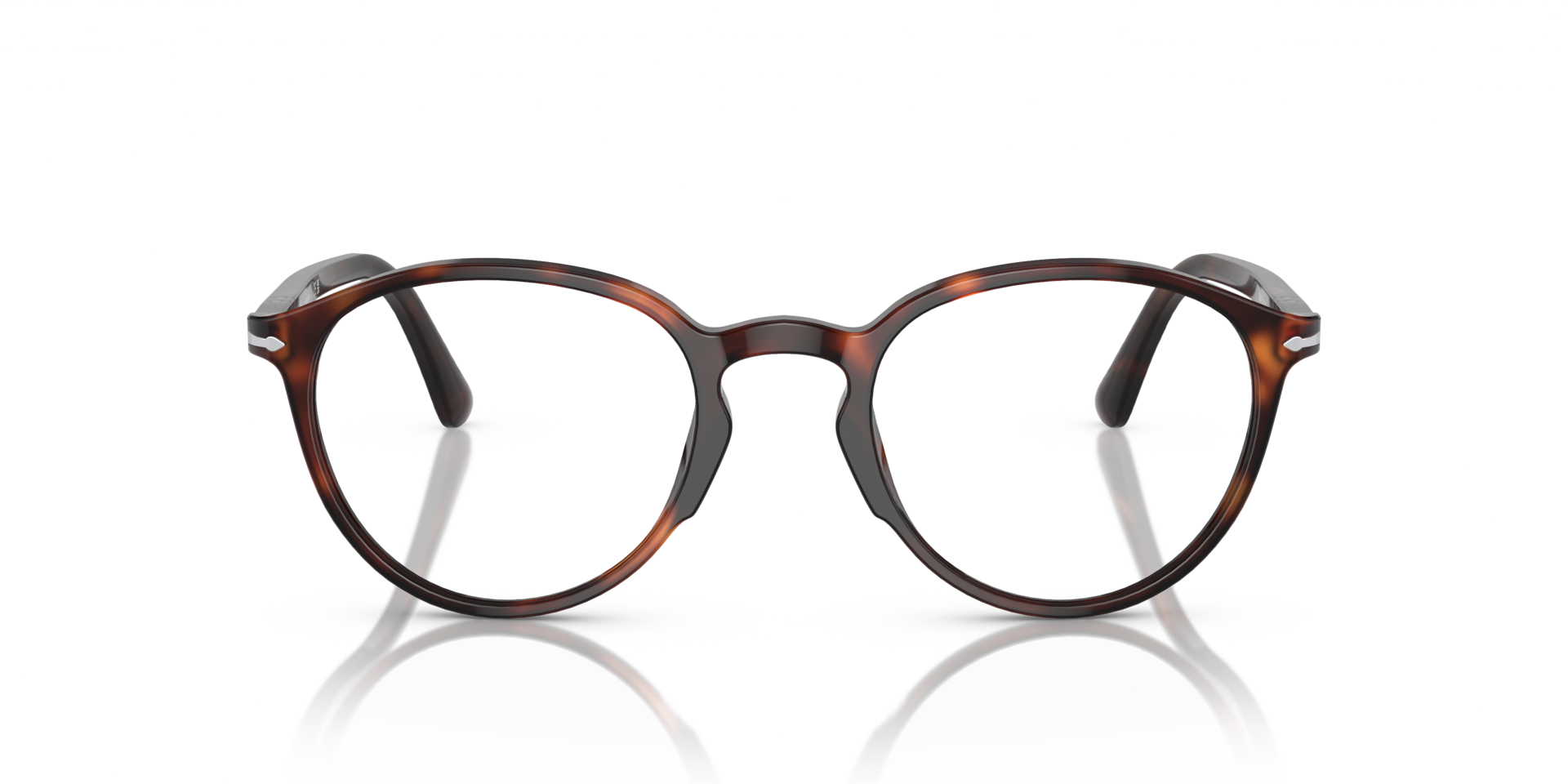 PO3218V Havana AcetateEyeglass Frames for Glasses Direct, Front View
