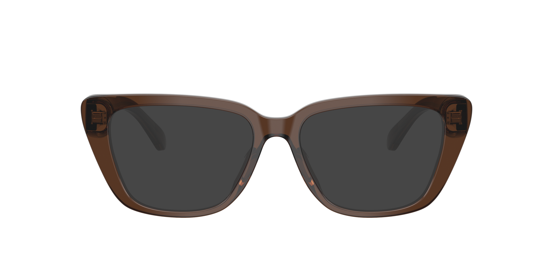 Emporio Armani EA3256U Eyeglasses Transparent Brown Acetate Cat-Eye EMPORIO ARMANI EA3256U Cat-Eye Eyeglasses | EyeOns.com main image 2