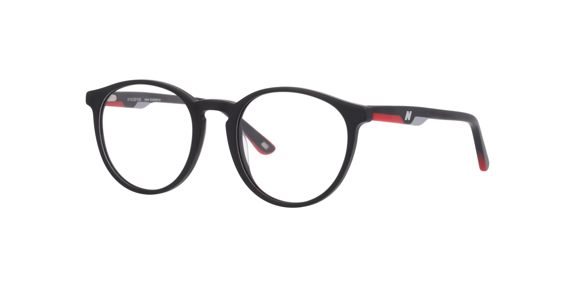 Nb4183 Black AcetateEyeglass Frames for Glasses Direct, Angle View