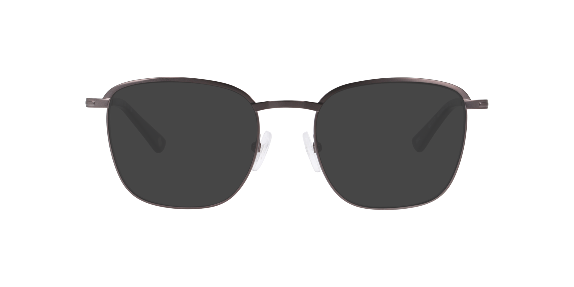Newington Matte Gunmetal MetalEyeglass Frames for Glasses Direct, with Tinted Lenses