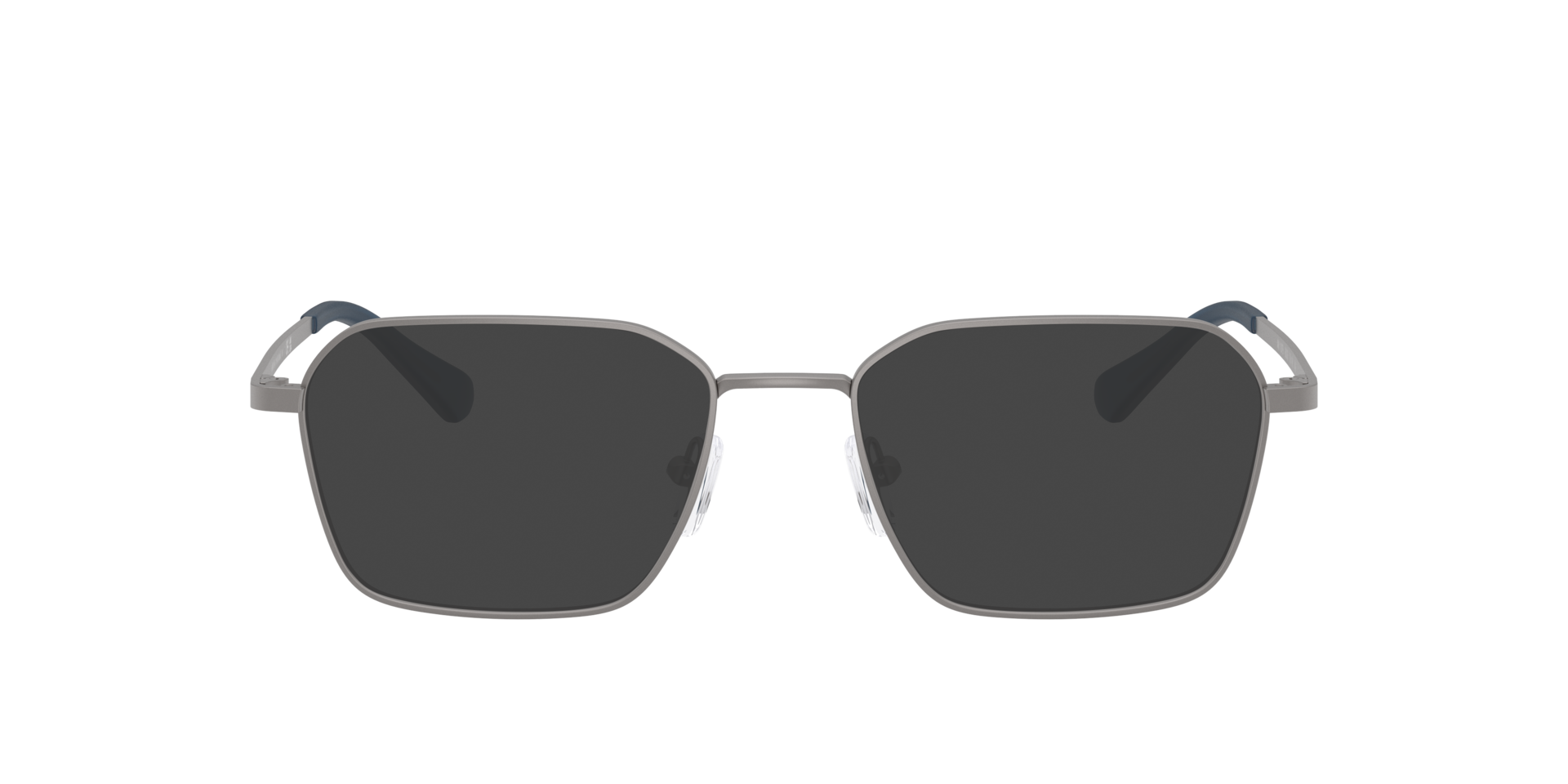 AX1079 Matte Gunmetal MetalEyeglass Frames for Glasses Direct, with Tinted Lenses