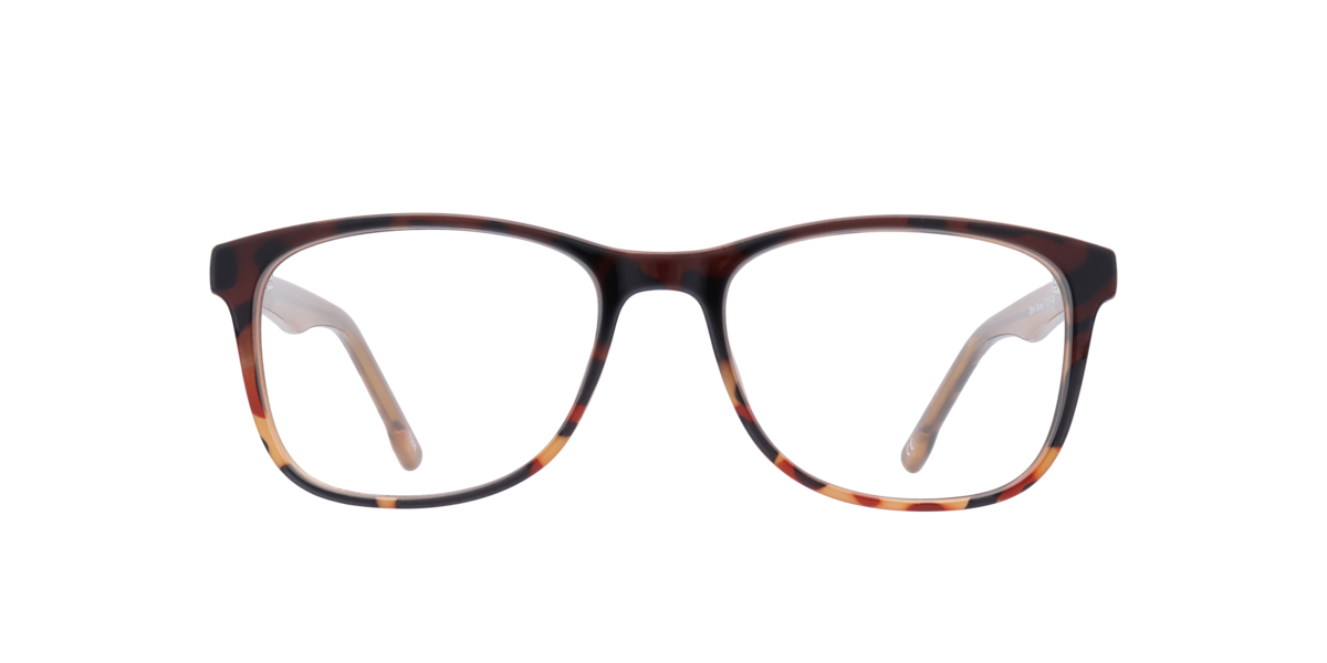 Gd Collection Unisex Havana Rectangle Plastic Eyeglasses Online - Full Rim - Drew