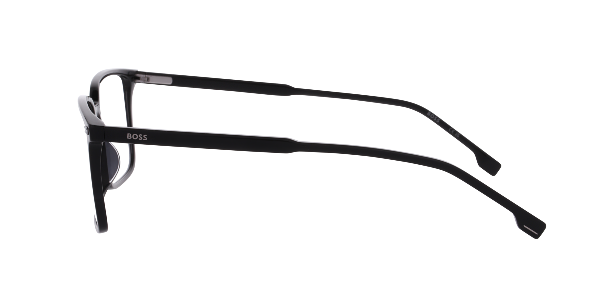 BOSS 1884/G Black AcetateEyeglass Frames for Glasses Direct, Side View