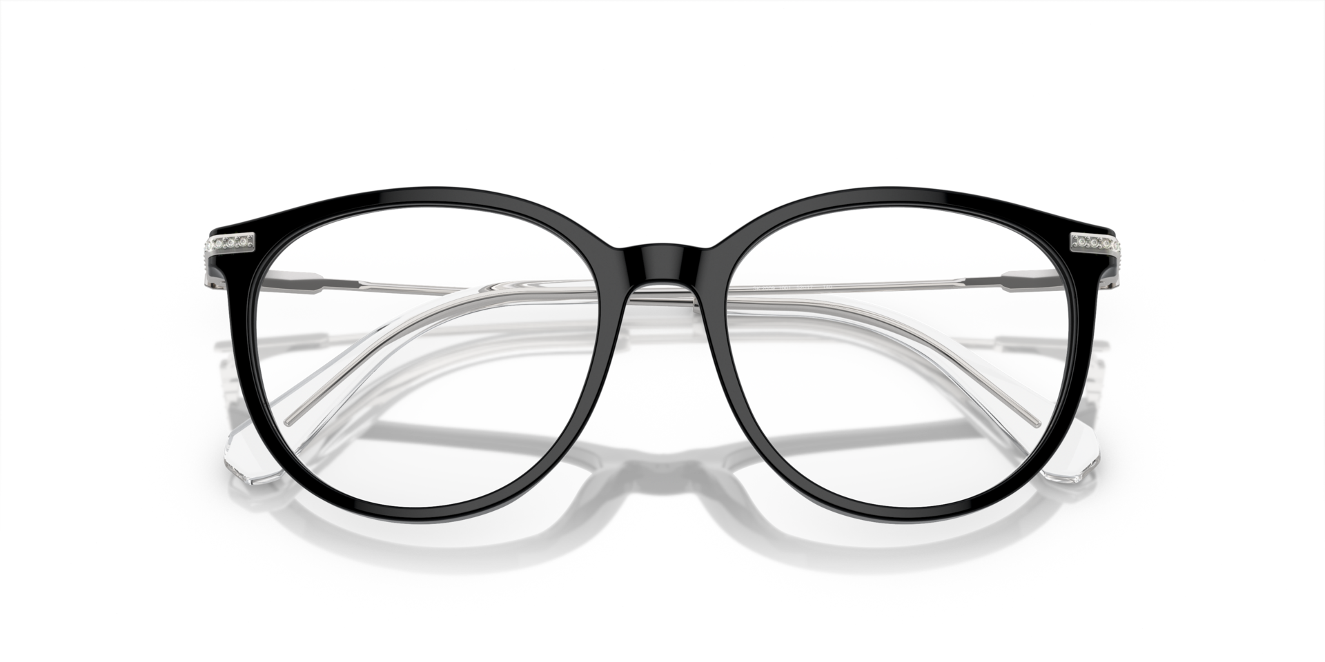 SK2009 Black AcetateEyeglass Frames for Glasses Direct, Closed View