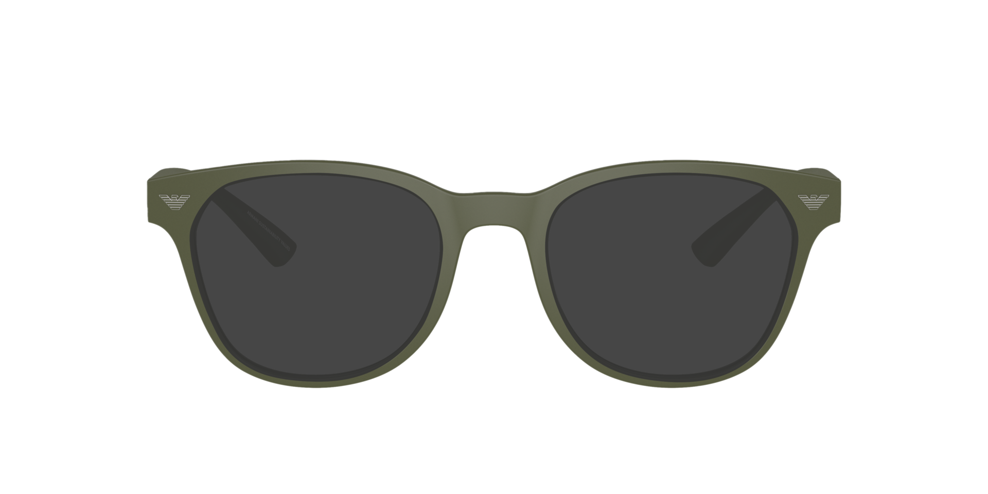 EA3240U Matte Green PlasticEyeglass Frames for Glasses Direct, with Tinted Lenses