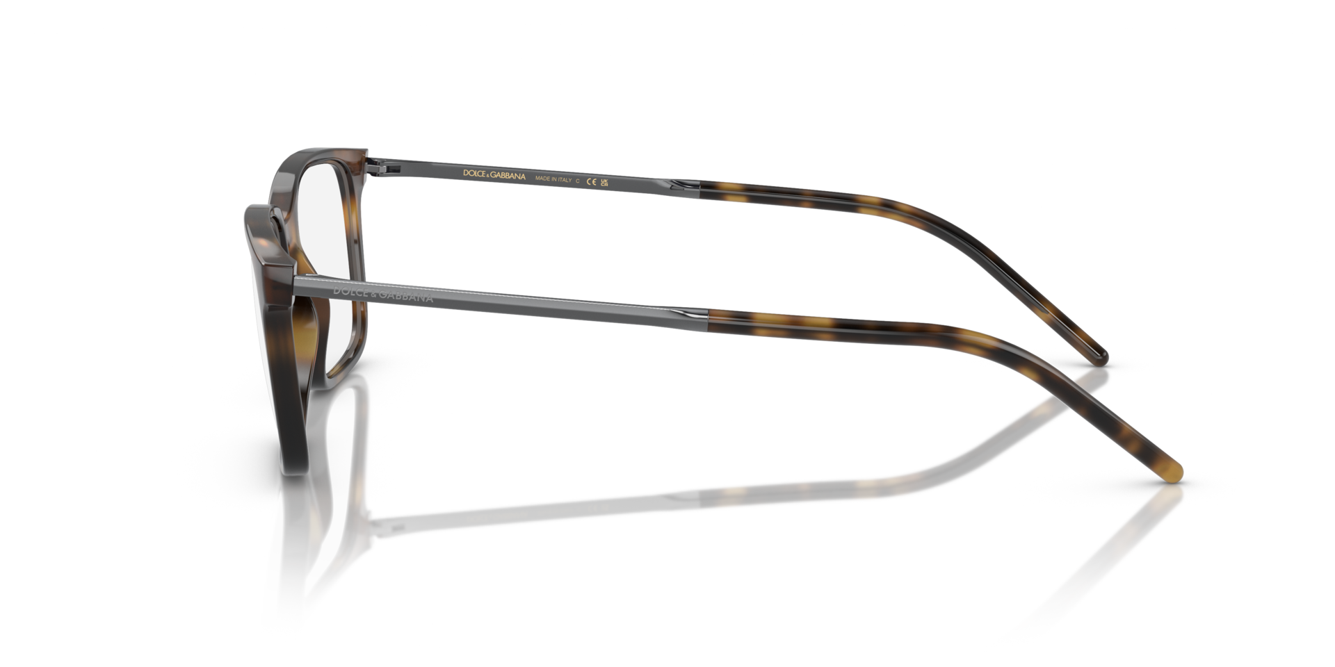 DG5099 Havana PlasticEyeglass Frames for Glasses Direct, Side View