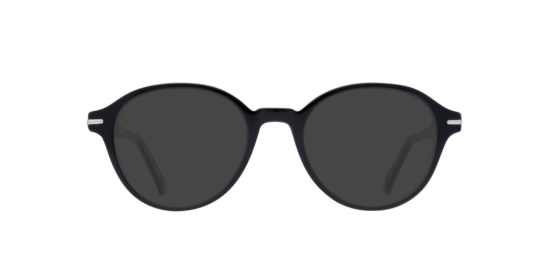 Canary Shiny Black Crystal AcetateEyeglass Frames for Glasses Direct, with Tinted Lenses