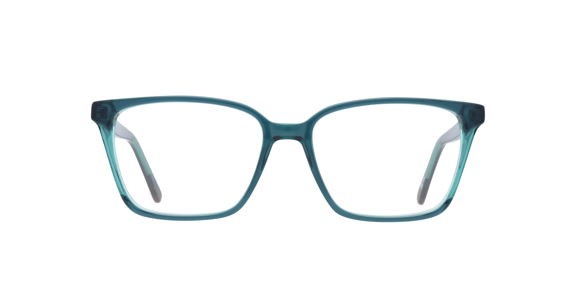 Juniper Aqua AcetateEyeglass Frames for Glasses Direct, Front View