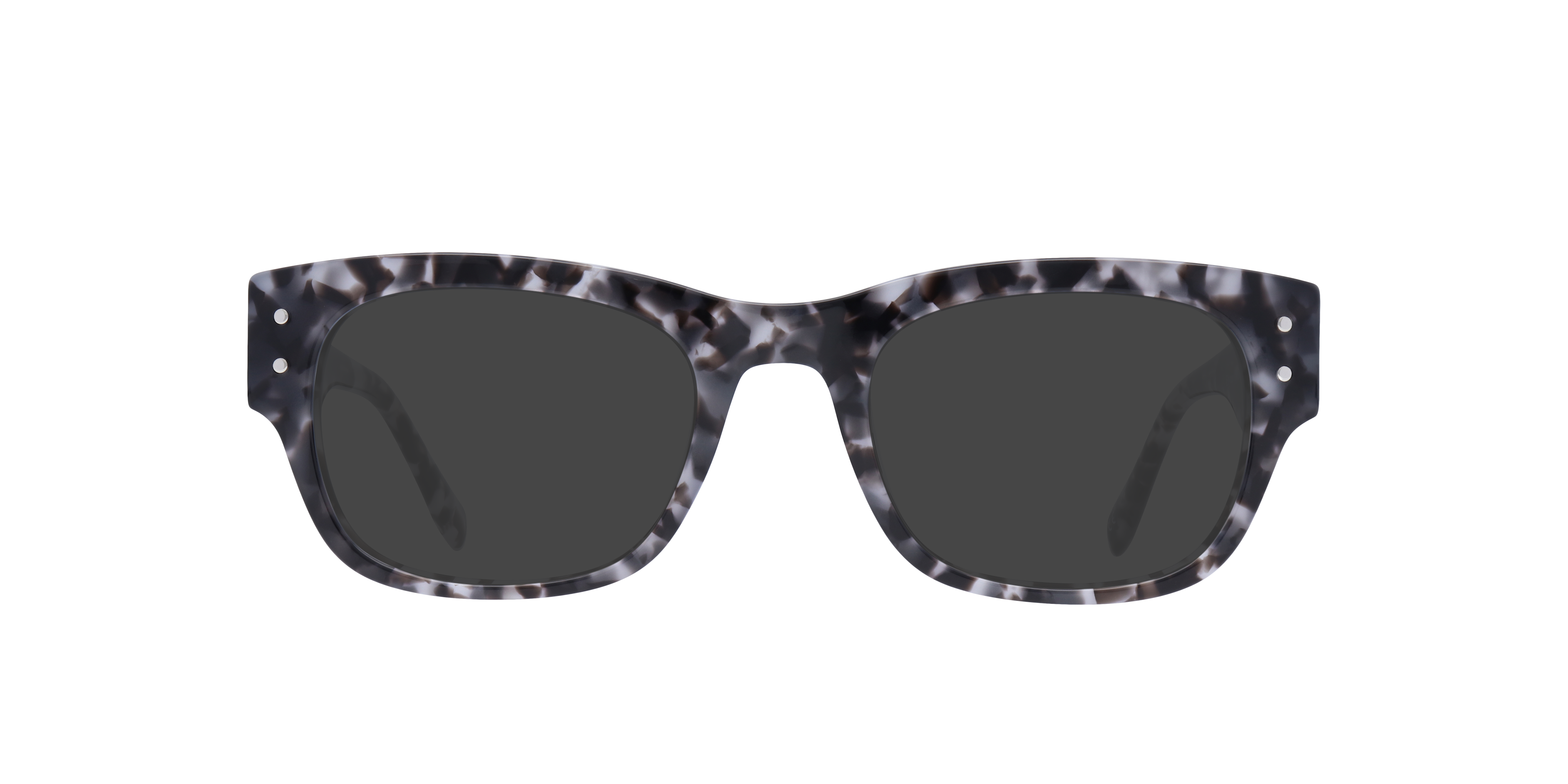Flynn Dark Grey Havana AcetateEyeglass Frames for Glasses Direct, with Tinted Lenses