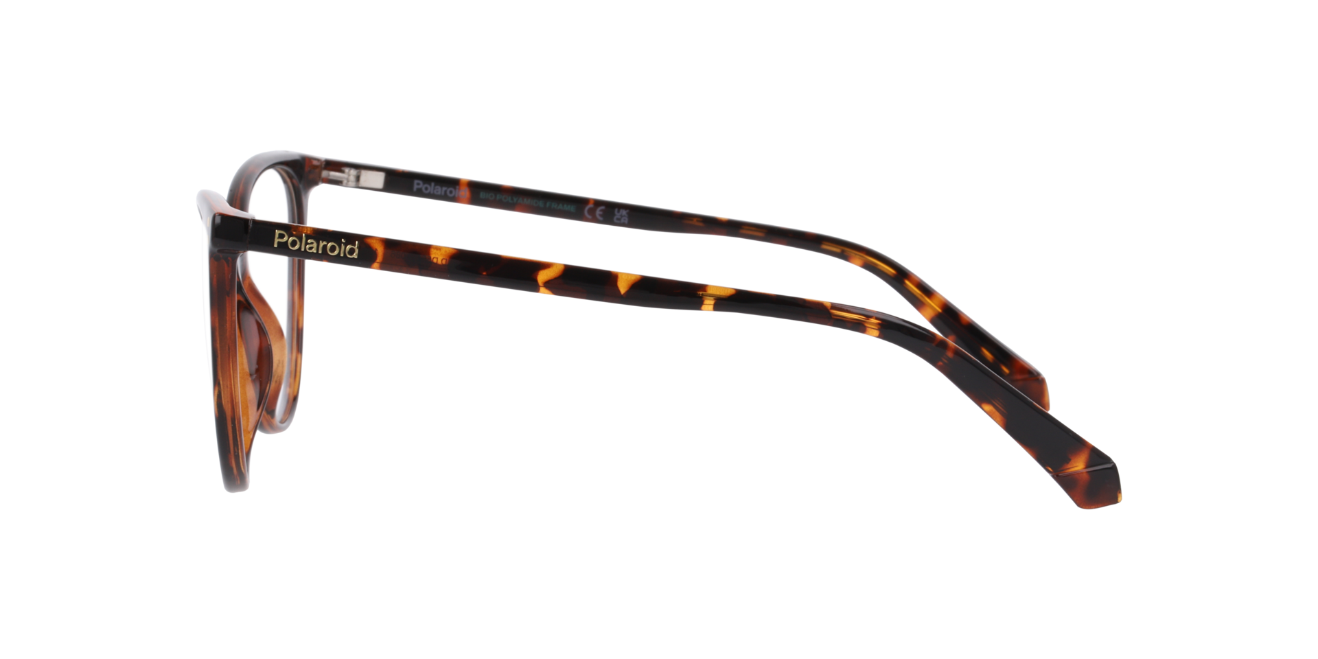 PLD D551 Tortoise PlasticEyeglass Frames for Glasses Direct, Side View