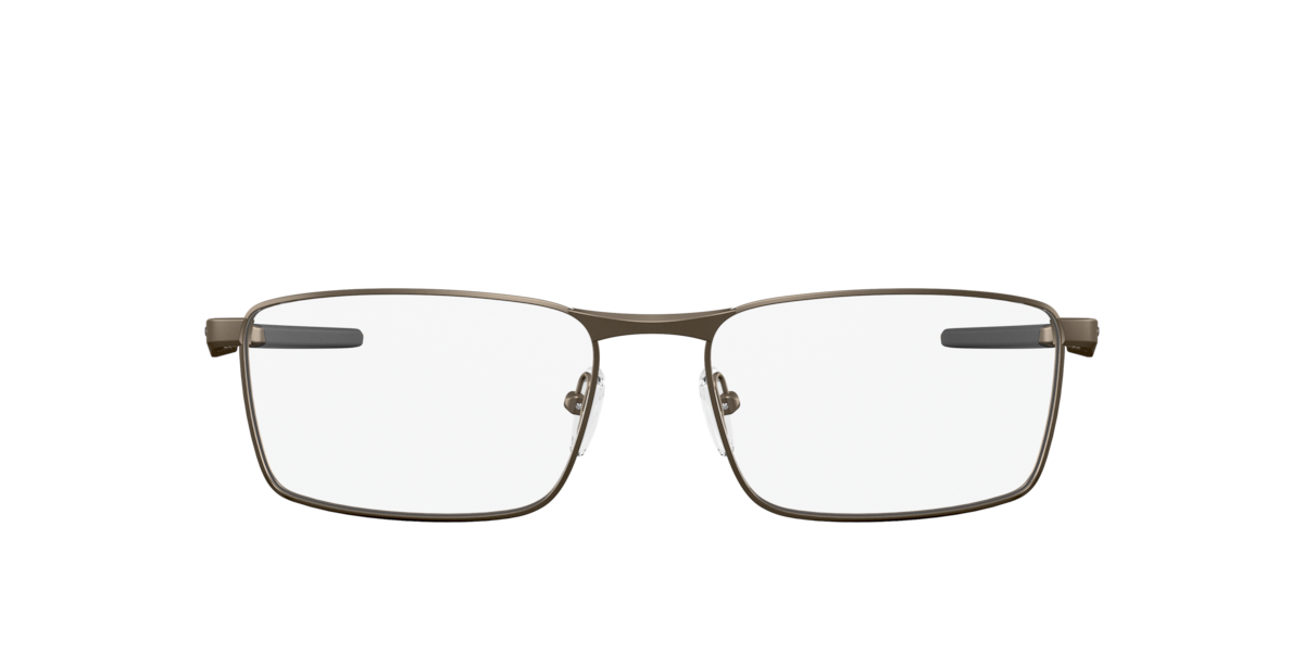 Oakley Men's Pewter Rectangle Metal Eyeglasses Online - Full Rim - Fullerâ¢ - Image 1