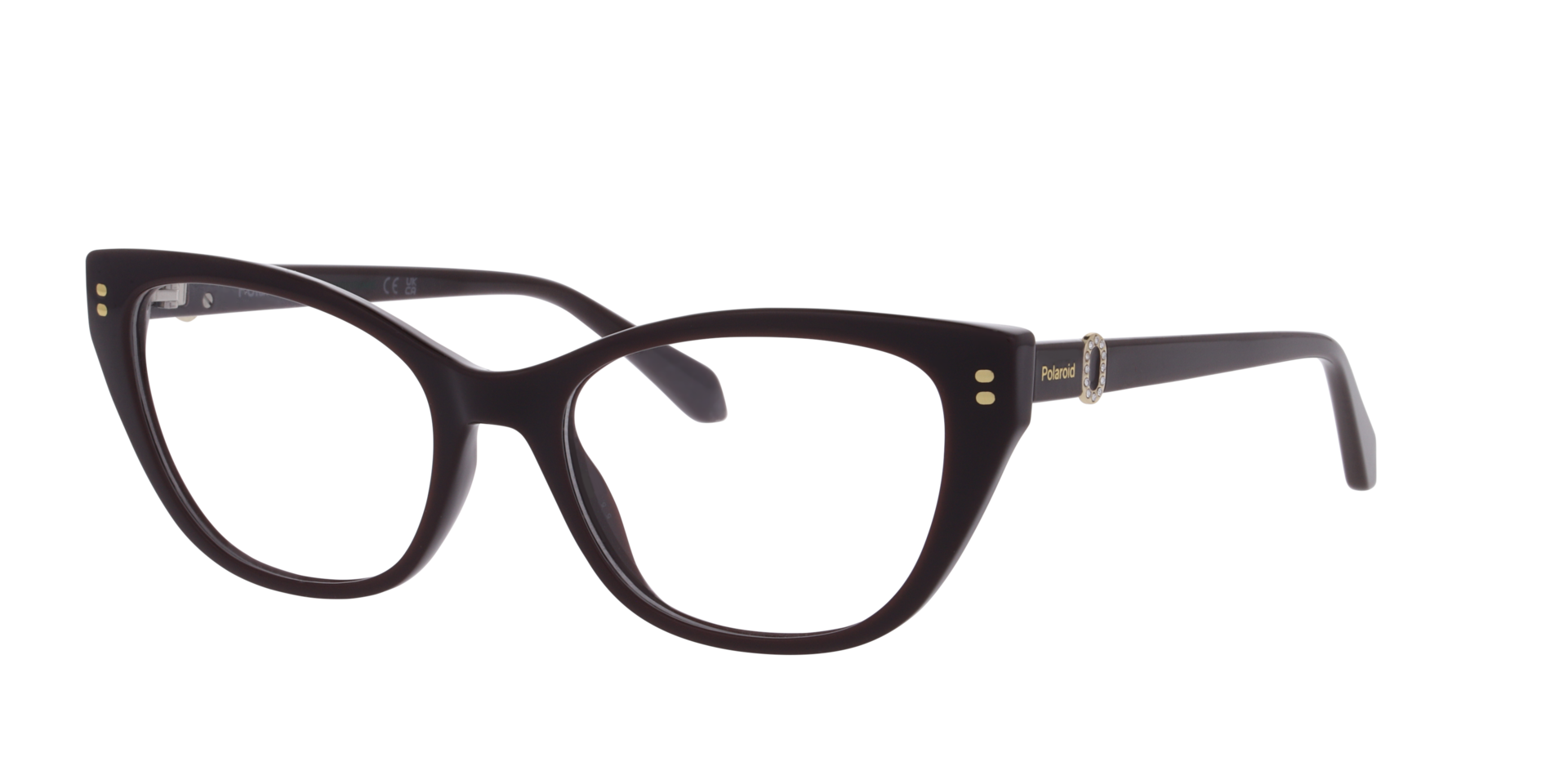 PLD D602 Purple PlasticEyeglass Frames for Glasses Direct, Angle View