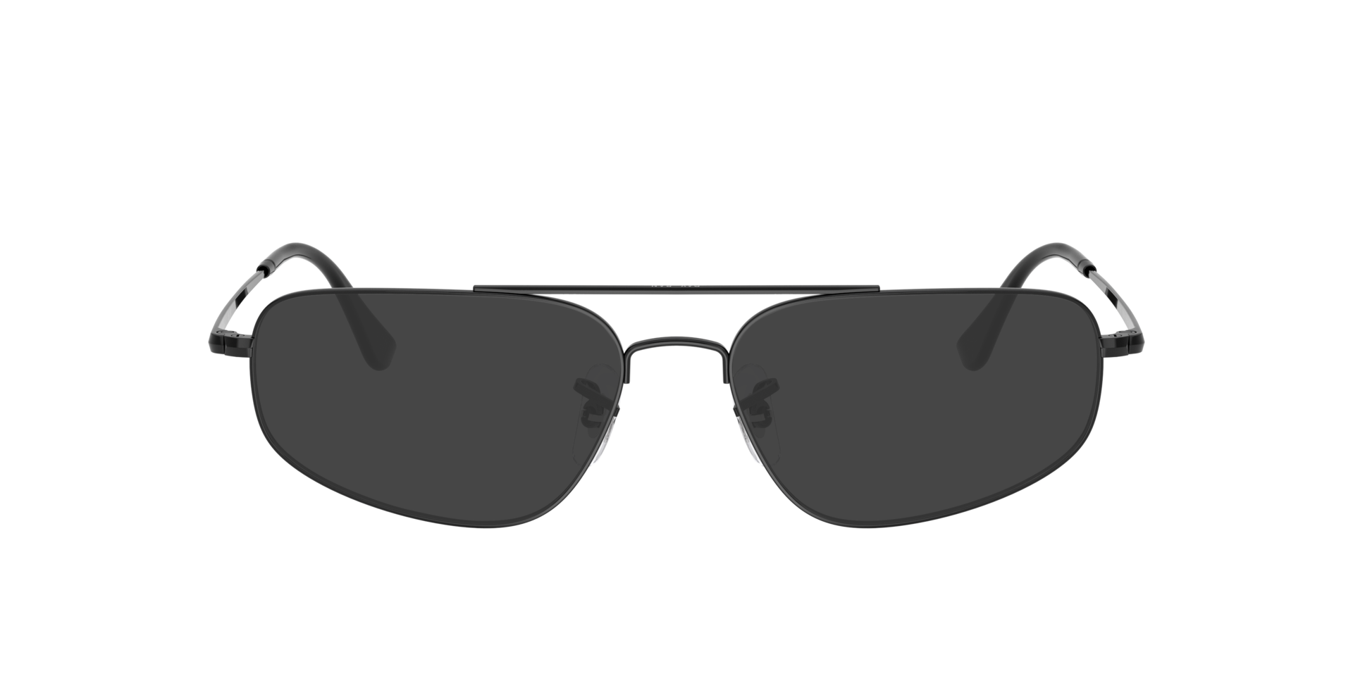 RB6550 Black MetalEyeglass Frames for Glasses Direct, with Tinted Lenses