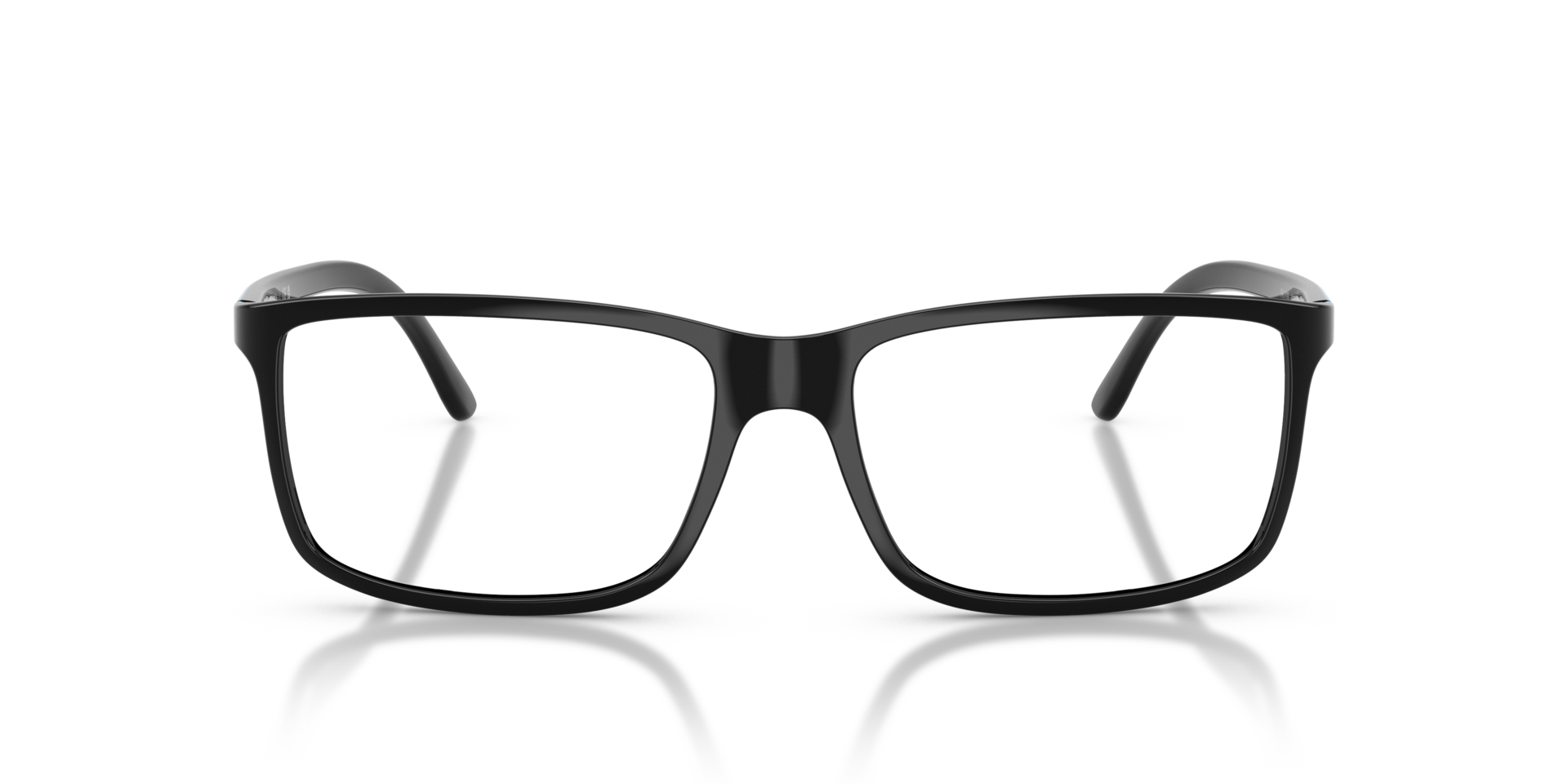 PH2126 Shiny Black PlasticEyeglass Frames for Glasses Direct, Front View