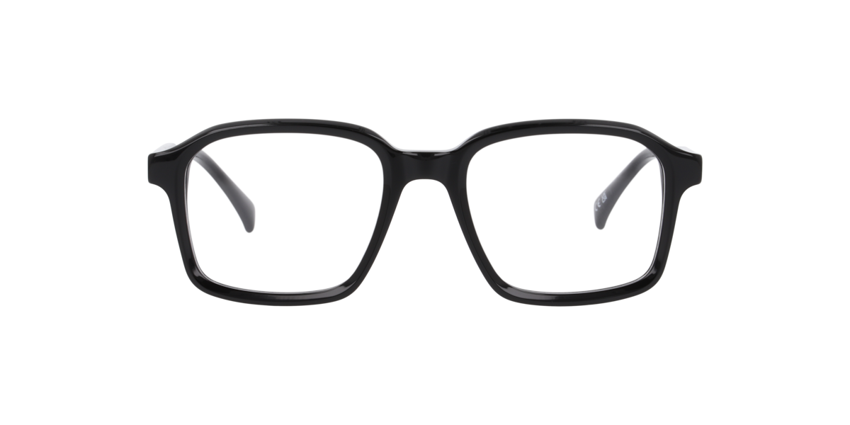 Scout Men's Black Rectangle Acetate Eyeglasses Online - Full Rim - Martie