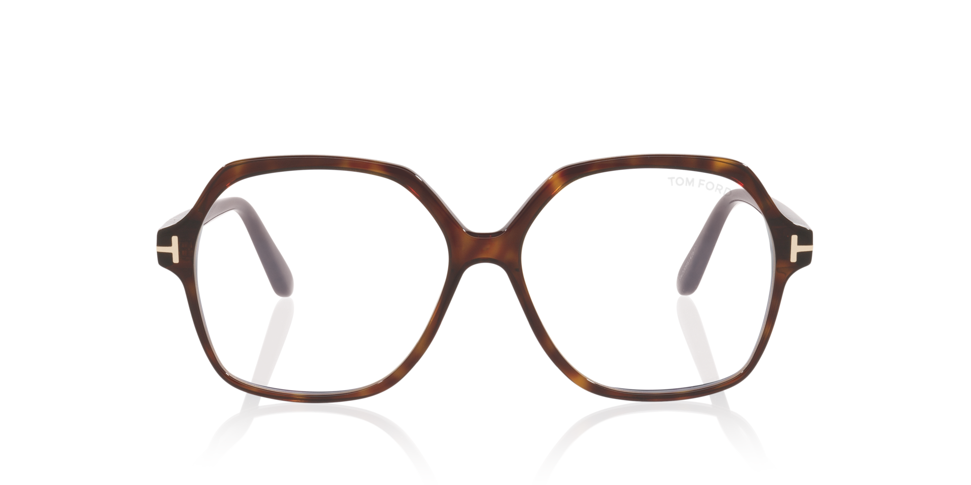 FT6062-B Tortoise Black AcetateEyeglass Frames for Glasses Direct, Front View