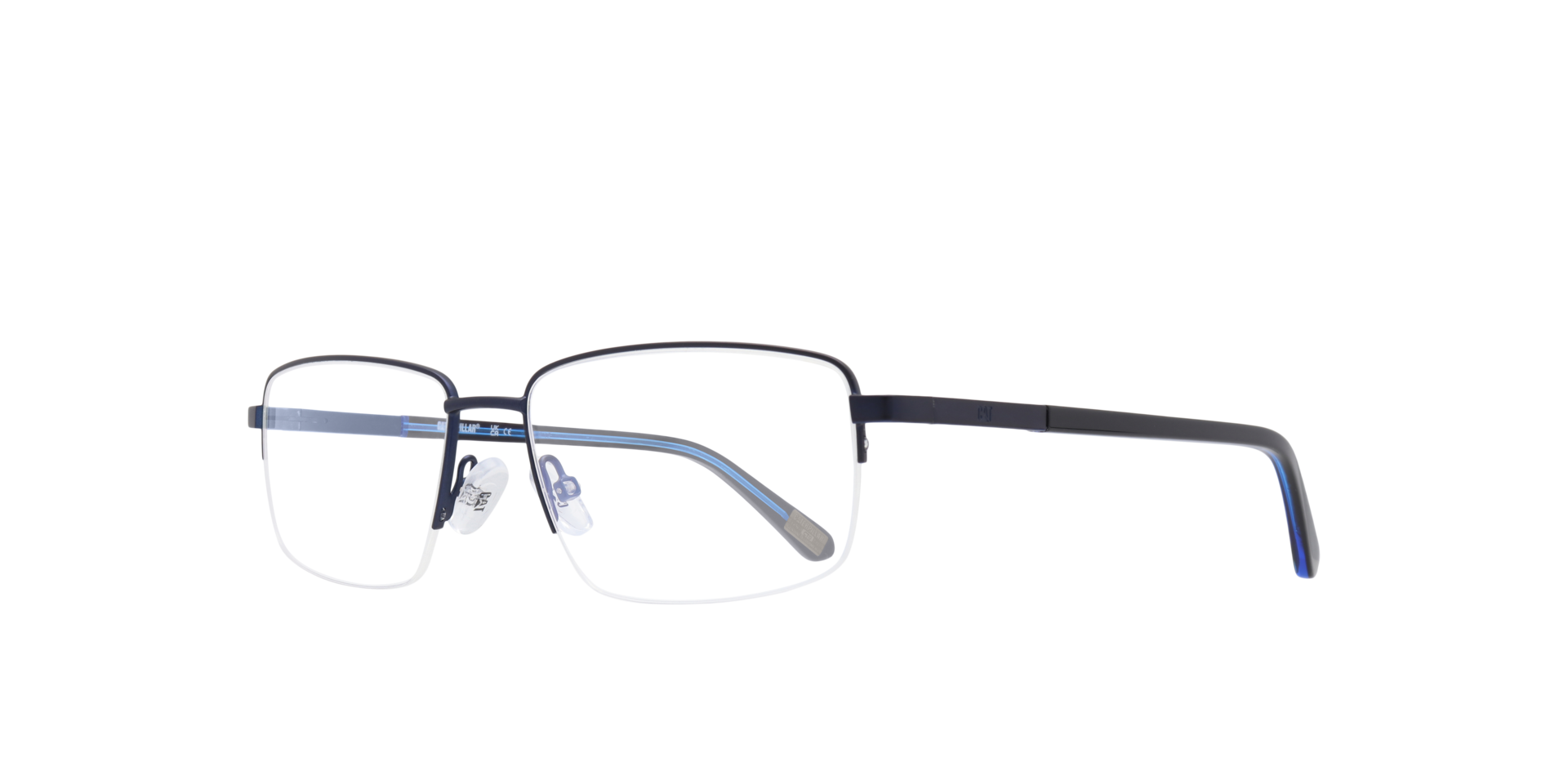 CTO 3011 Blue MetalEyeglass Frames for Glasses Direct, Angle View