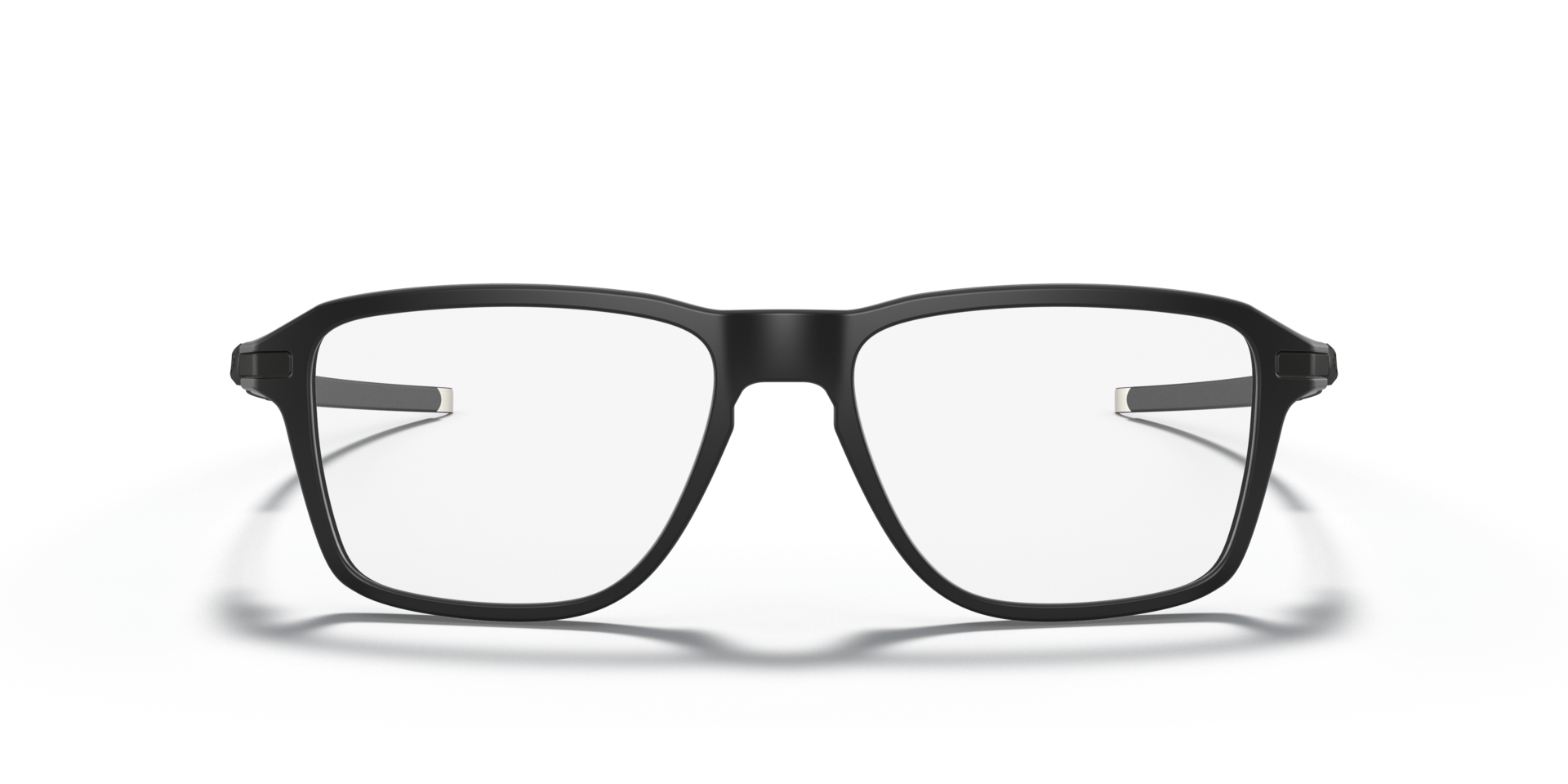 Wheel House Satin Black PlasticEyeglass Frames for Glasses Direct, Front View