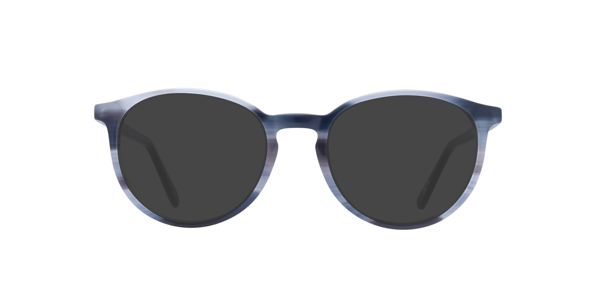 Luna1 Navy Striation AcetateEyeglass Frames for Glasses Direct, with Tinted Lenses