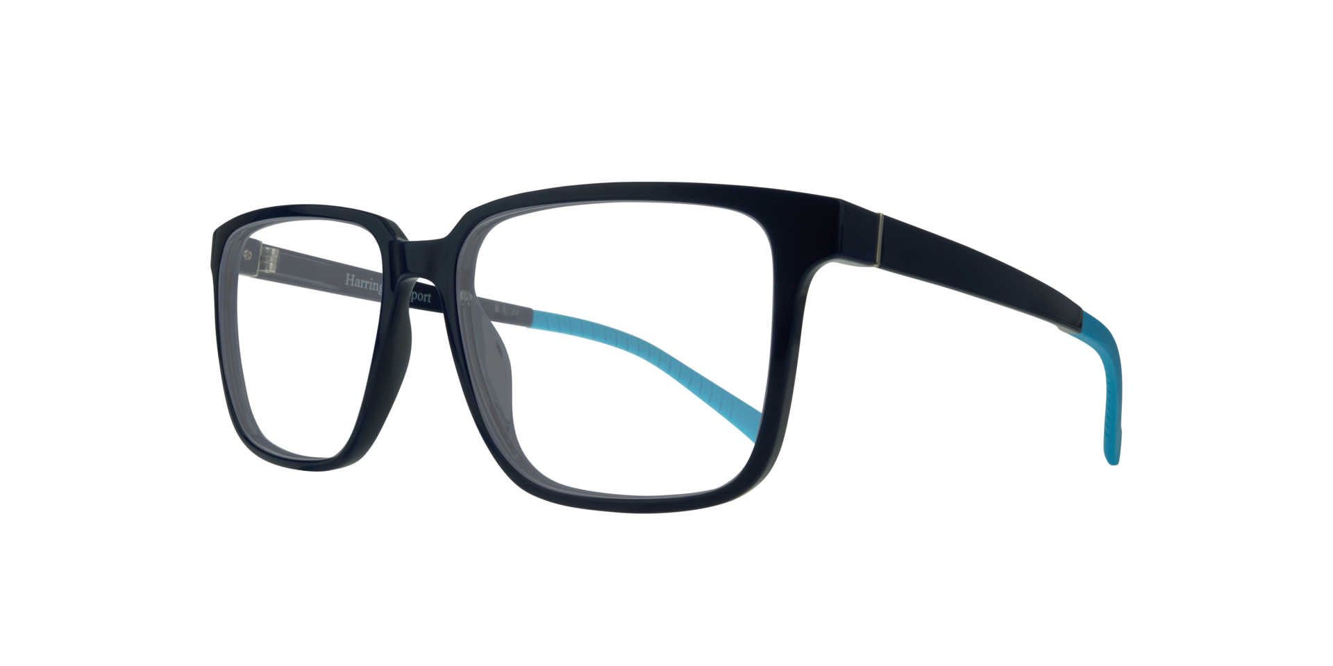 Jack Solid Dark Blue PlasticEyeglass Frames for Glasses Direct, Angle View