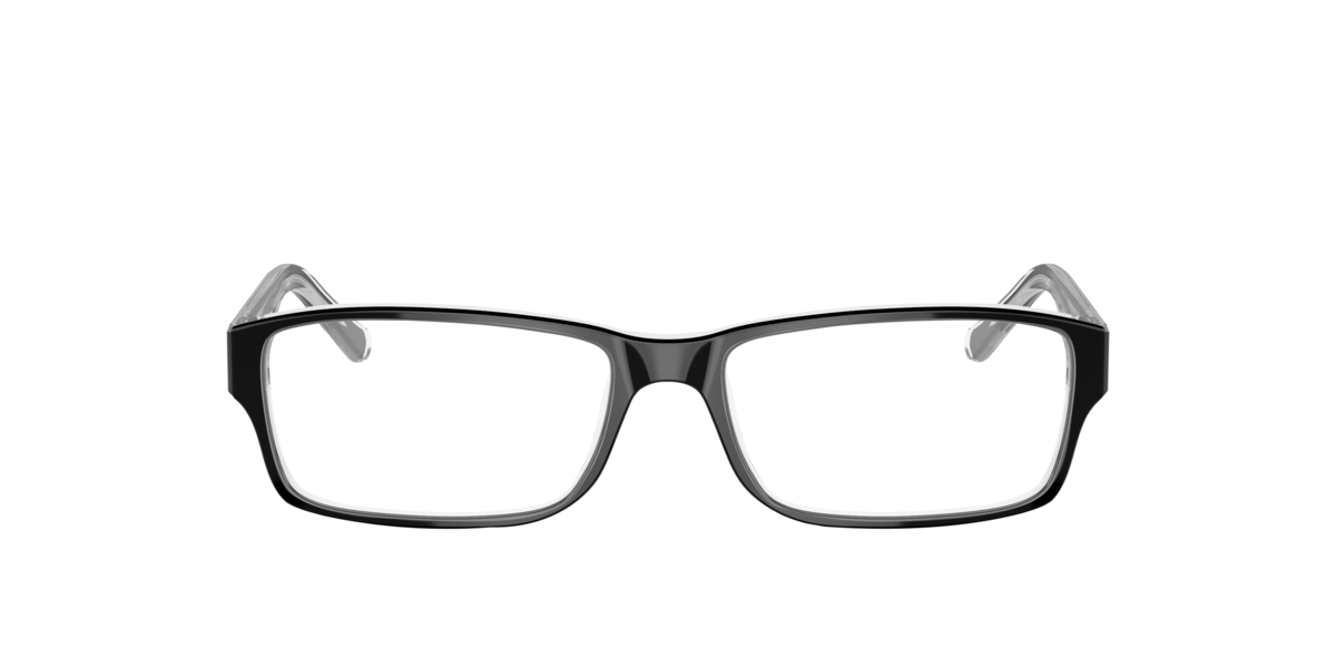Ray - Ban Unisex Black Rx5169 2034 Optical Frames Acetate Transparent Squared Normal - Image 4