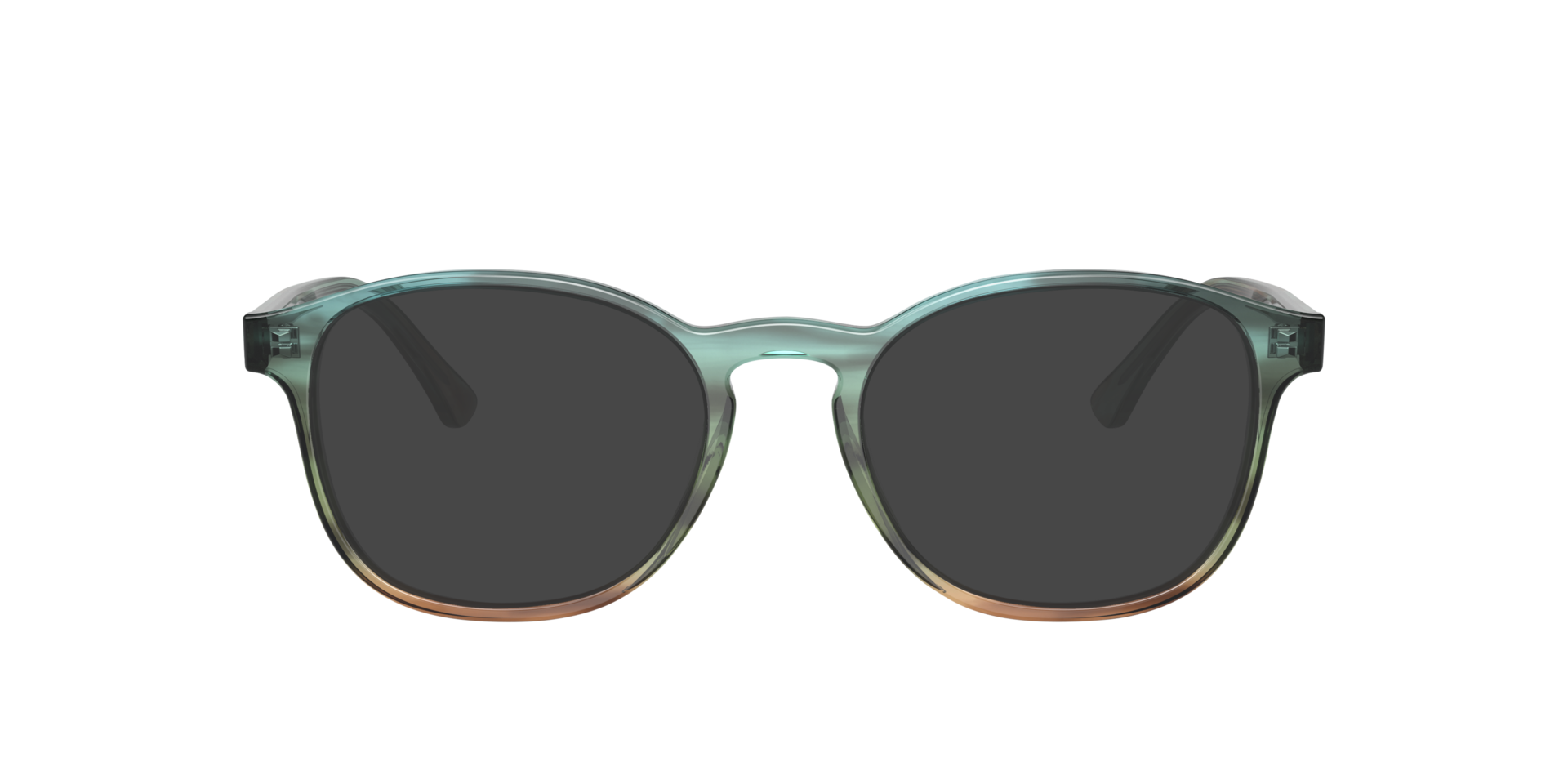 Striped Blue & Green RB5417 -  Acetate