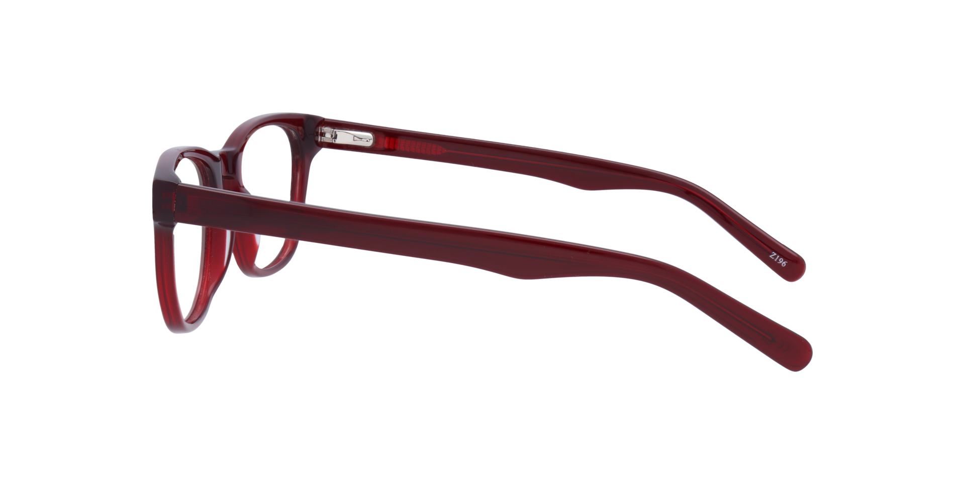 Andi Ruby AcetateEyeglass Frames for Glasses Direct, Side View