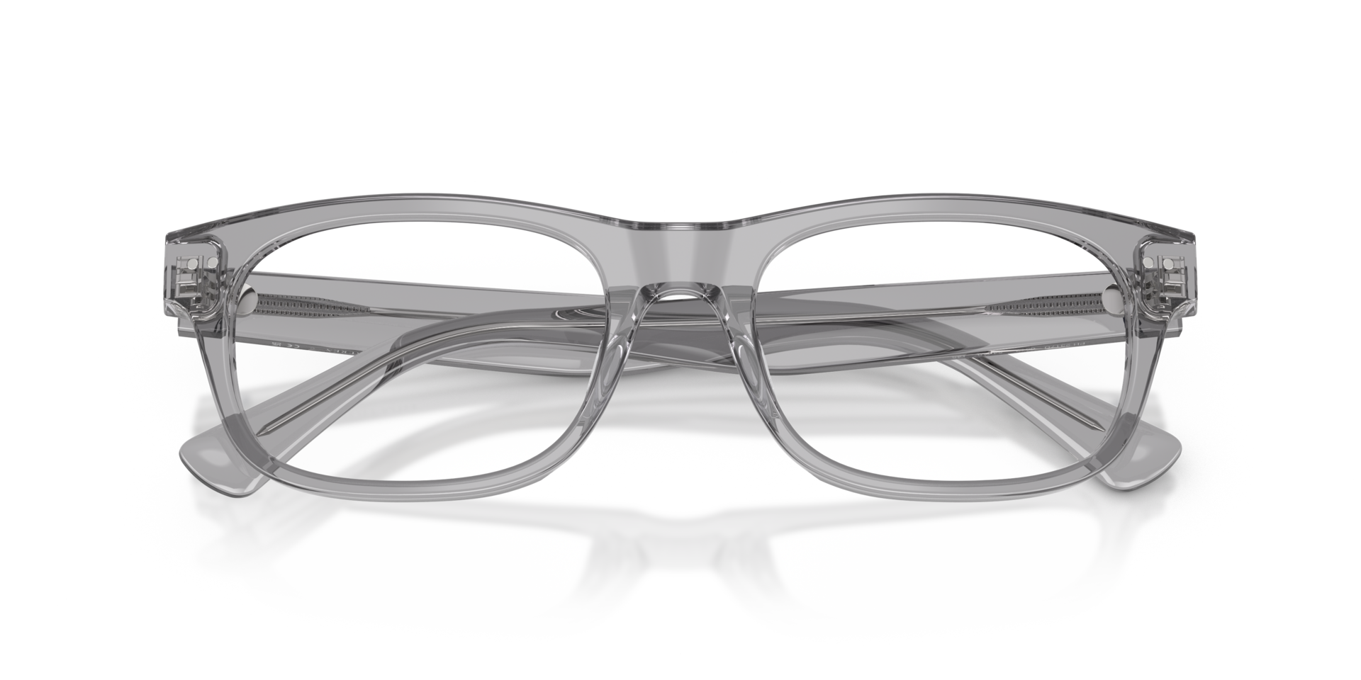 PH2317U Shiny Transparent Grey AcetateEyeglass Frames for Glasses Direct, Closed View