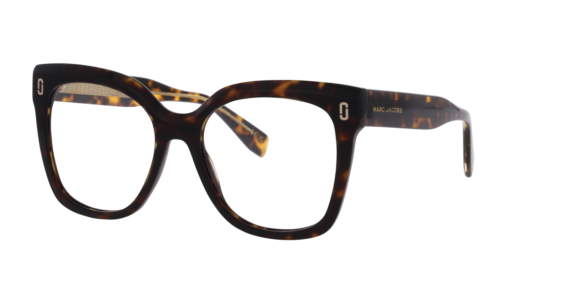 MJ 1142 Tortoise AcetateEyeglass Frames for Glasses Direct, Angle View