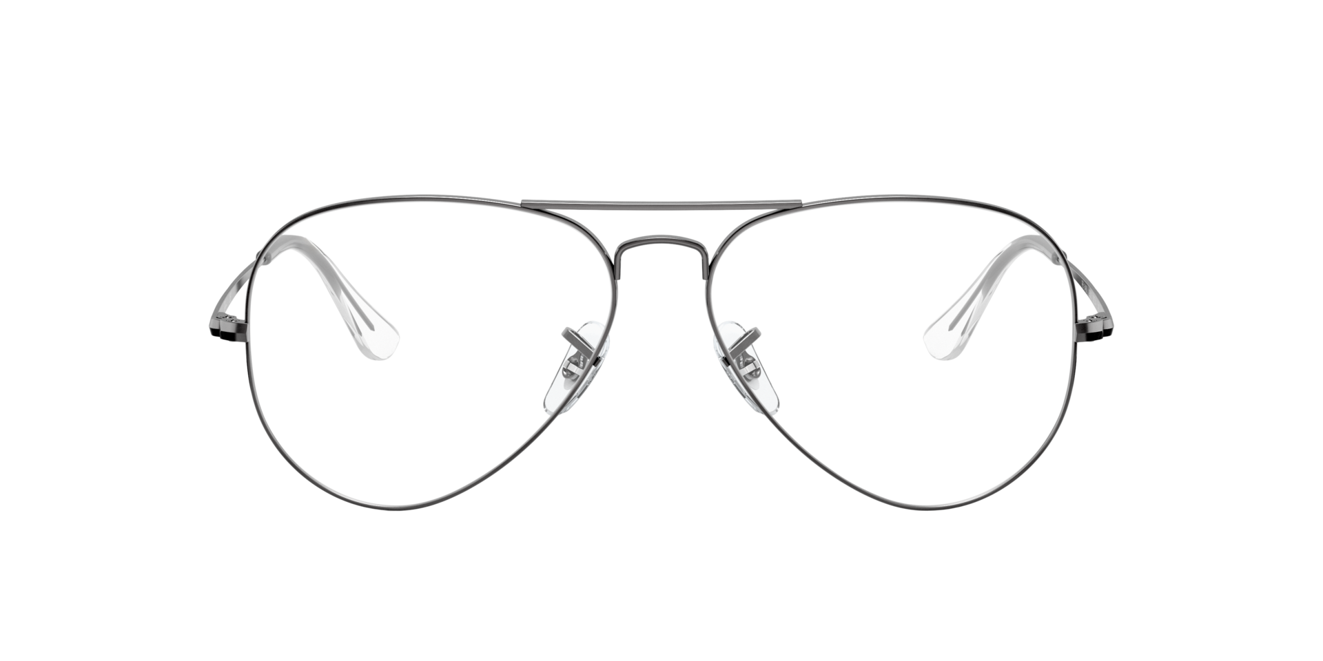 RB6489 Gunmetal MetalEyeglass Frames for Glasses Direct, Front View