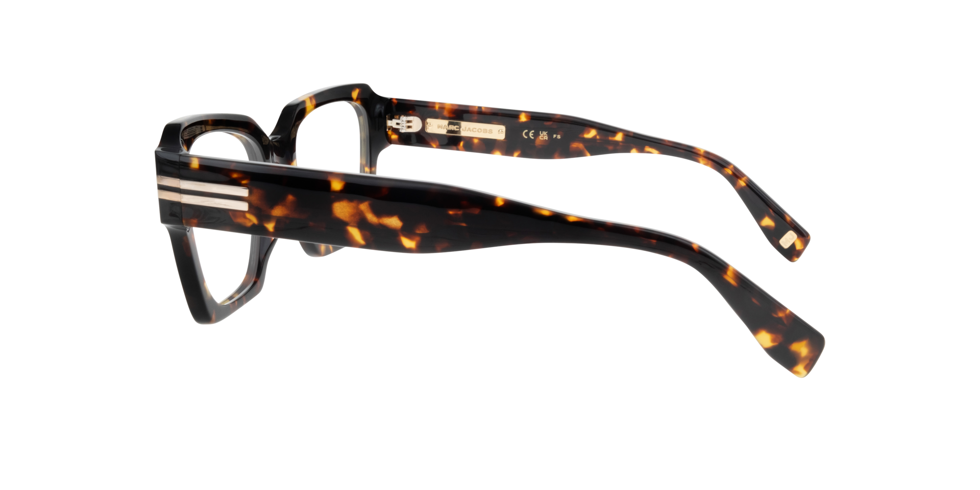 MJ 1088 Tortoise AcetateEyeglass Frames for Glasses Direct, Side View