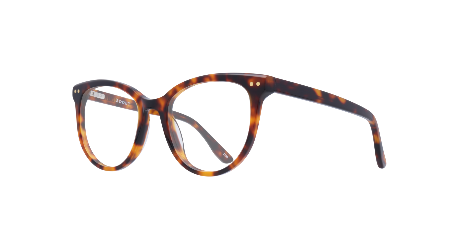 Gretchen Havana AcetateEyeglass Frames for Glasses Direct, Angle View