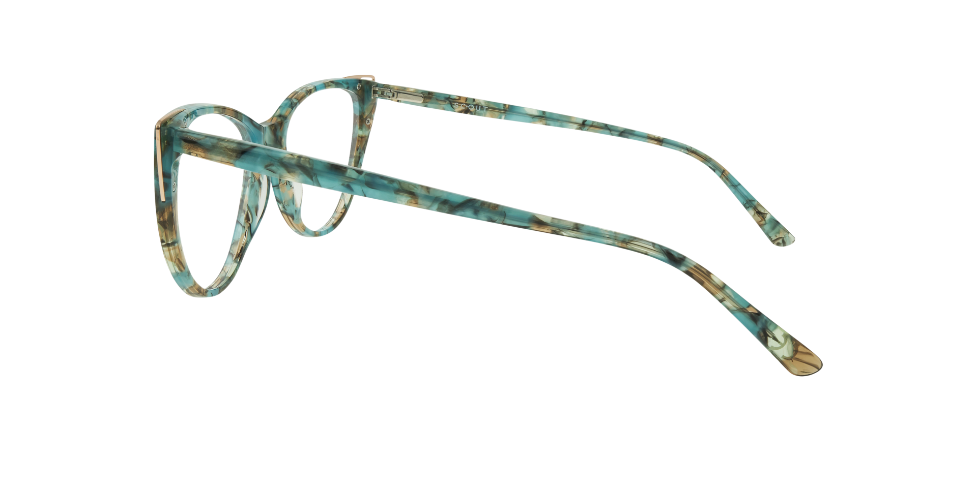 Arabella Seaglass Sands AcetateEyeglass Frames for Glasses Direct, Side View