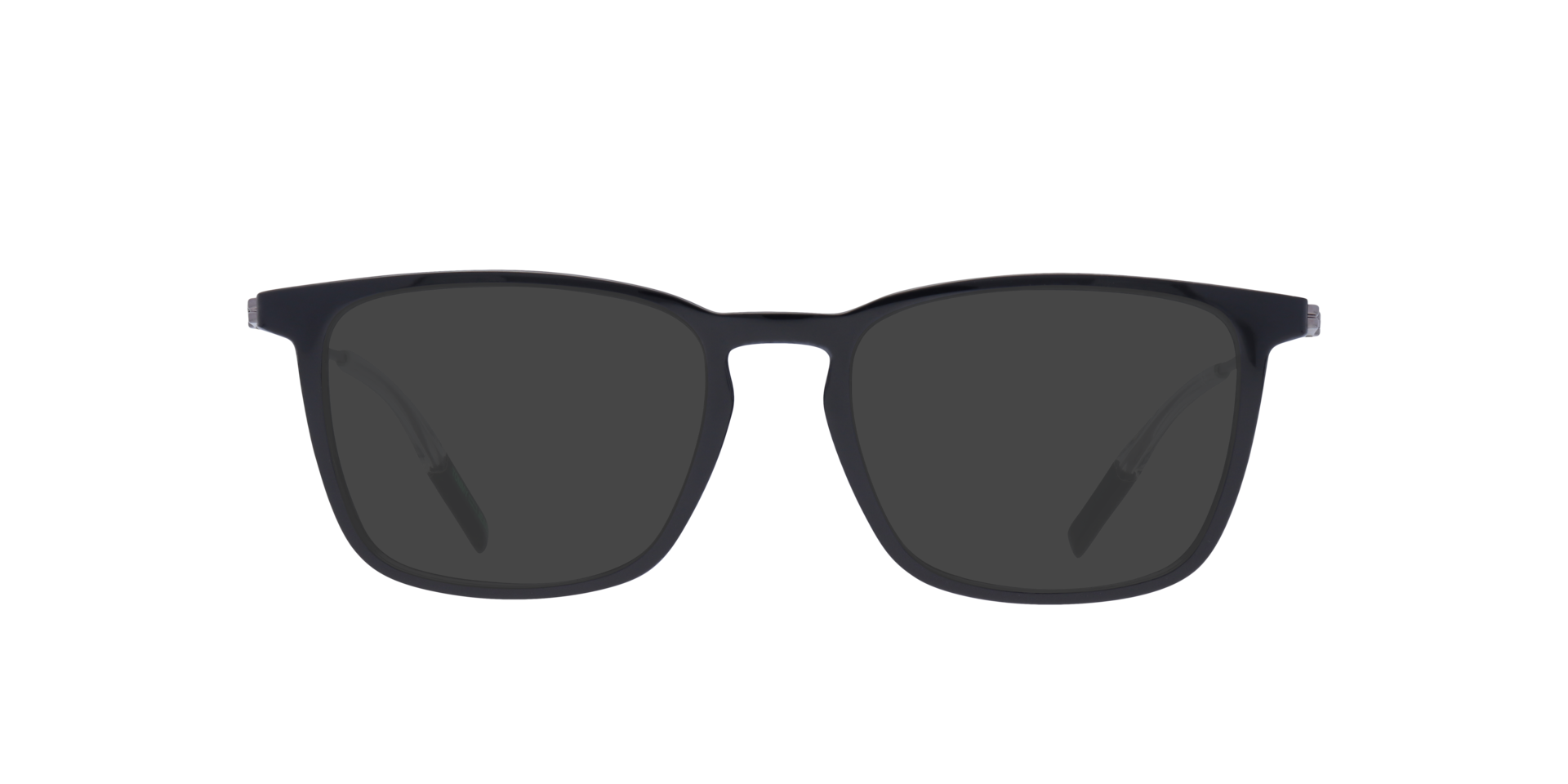 TJ 0061 Black Silver PlasticEyeglass Frames for Glasses Direct, with Tinted Lenses