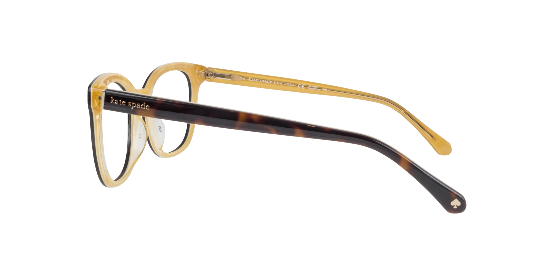 Samara/G Tortoise AcetateEyeglass Frames for Glasses Direct, Side View