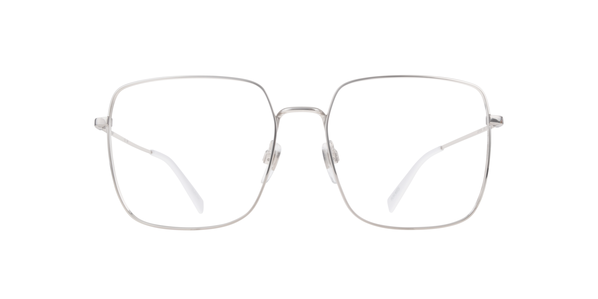 LV 1010 Silver MetalSunglass Frames for Glasses Direct, Front View