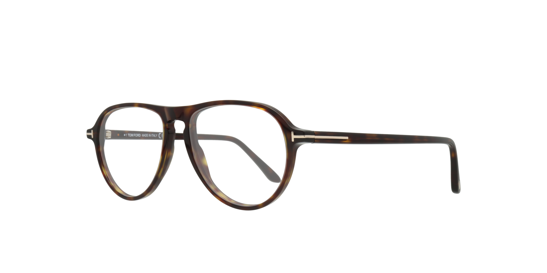 FT5869-B Tortoise AcetateEyeglass Frames for Glasses Direct, Angle View