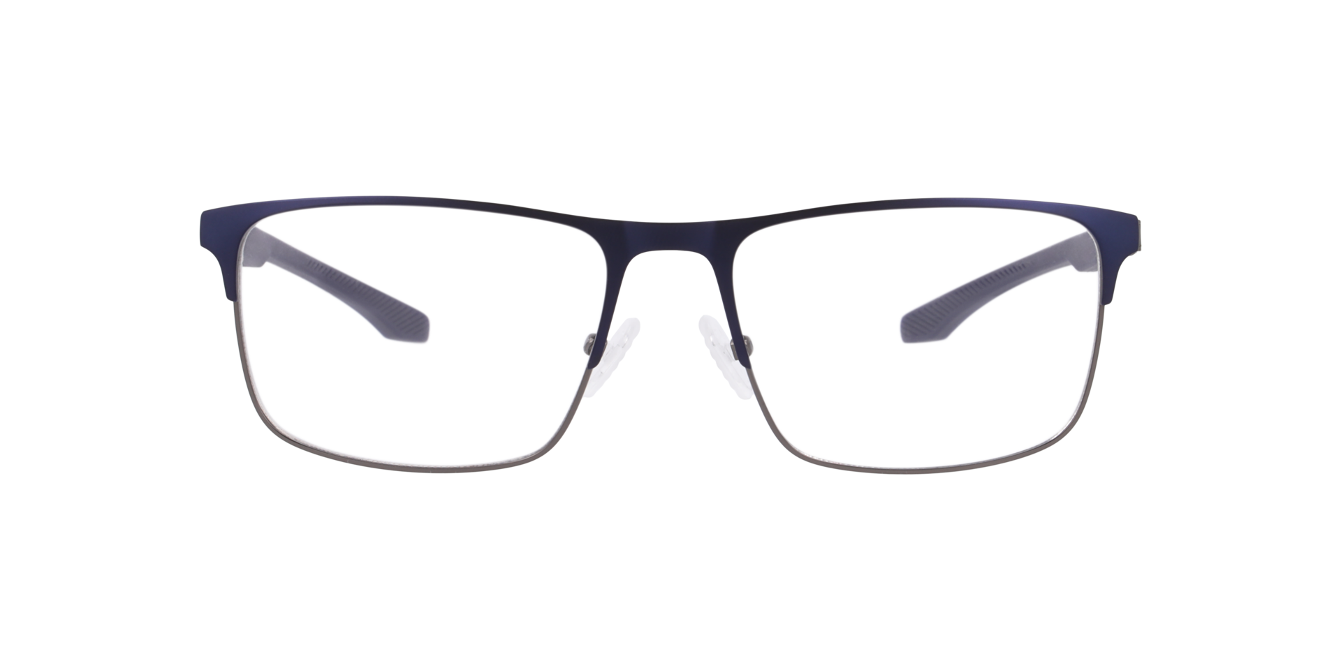 Cumax Blue MetalEyeglass Frames for Glasses Direct, Front View