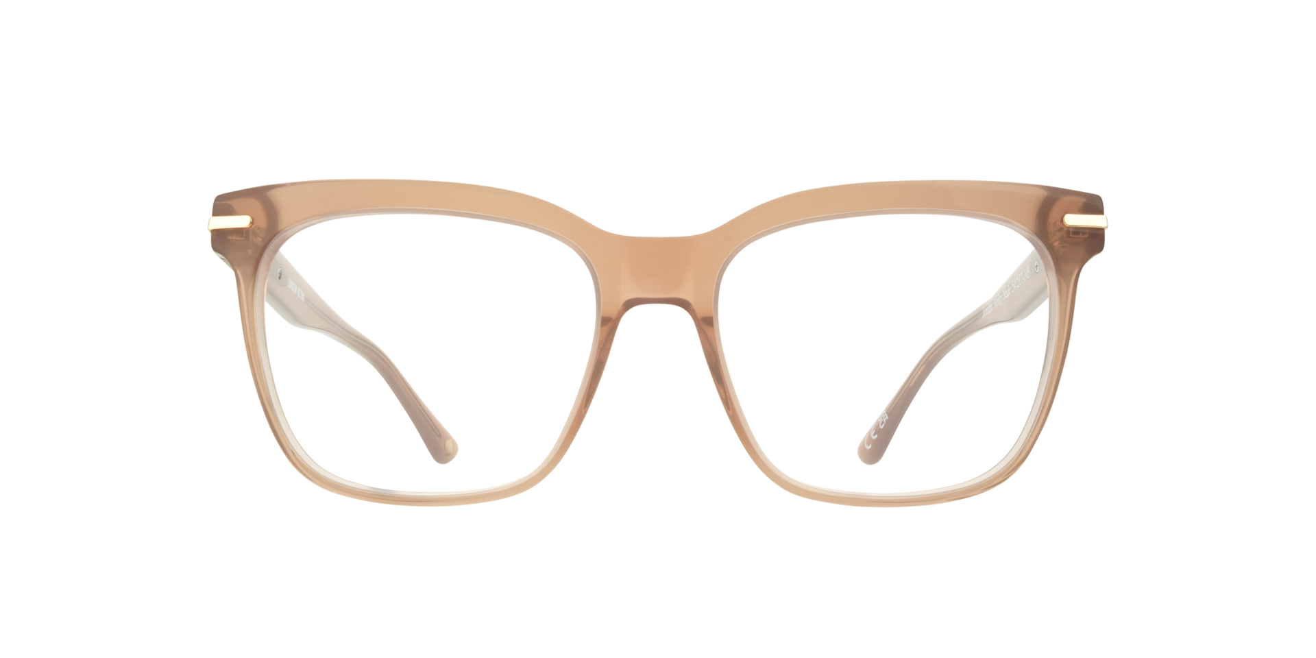 Jordan Milky Nude AcetateEyeglass Frames for Glasses Direct, Front View