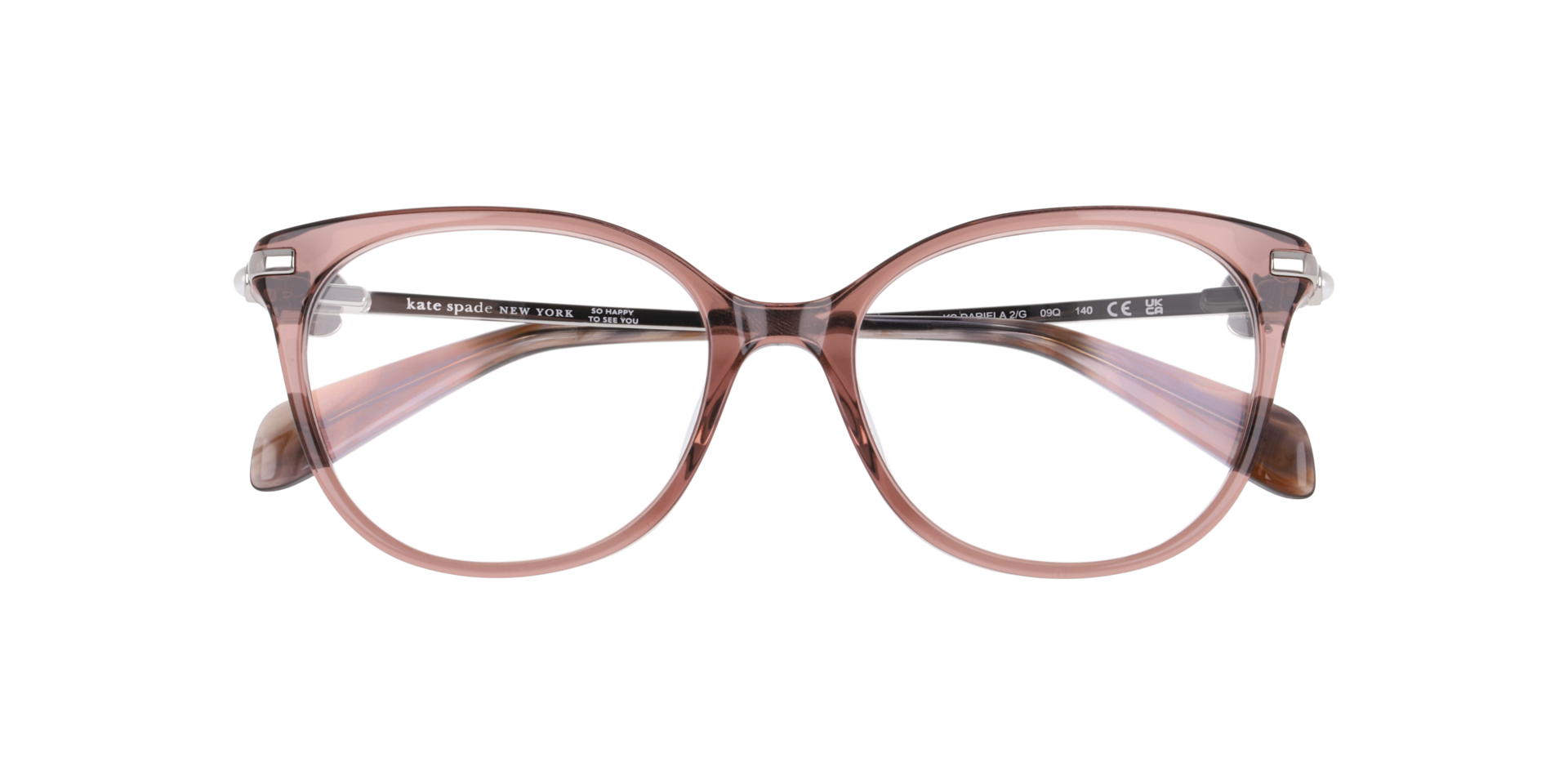 KS DARIELA 2/G Brown AcetateEyeglass Frames for Glasses Direct, Closed View