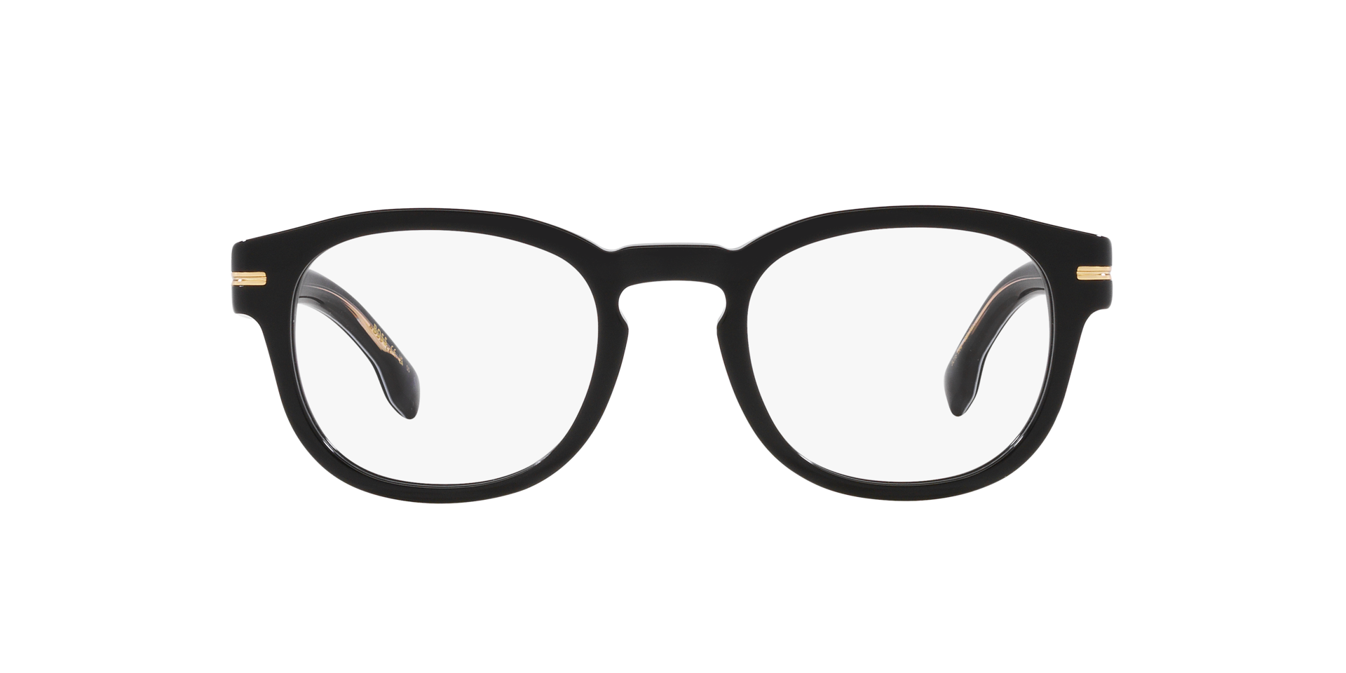 BOSS 1504 Black AcetateEyeglass Frames for Glasses Direct, Front View